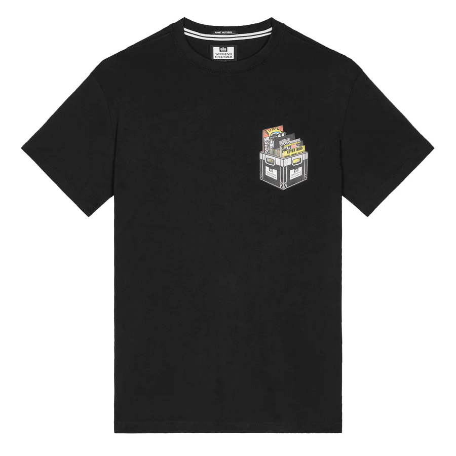 Weekend Offender Diggin T-Shirt Black