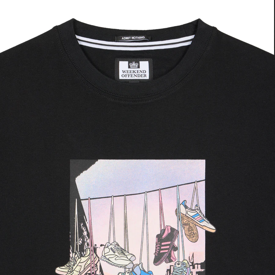 Weekend Offender Turf Wars T-Shirt Black