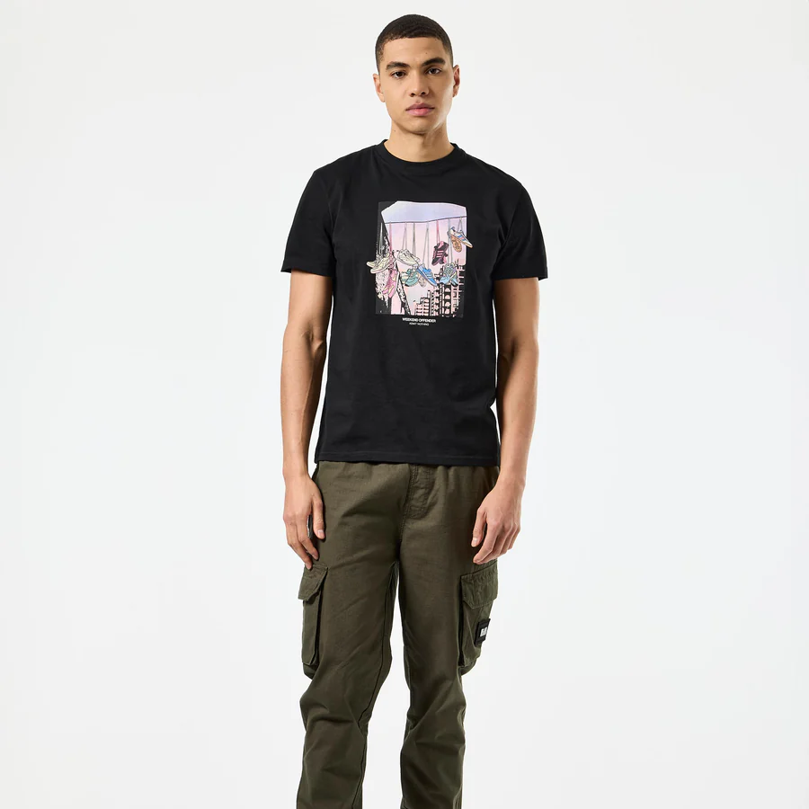 Weekend Offender Turf Wars T-Shirt Black