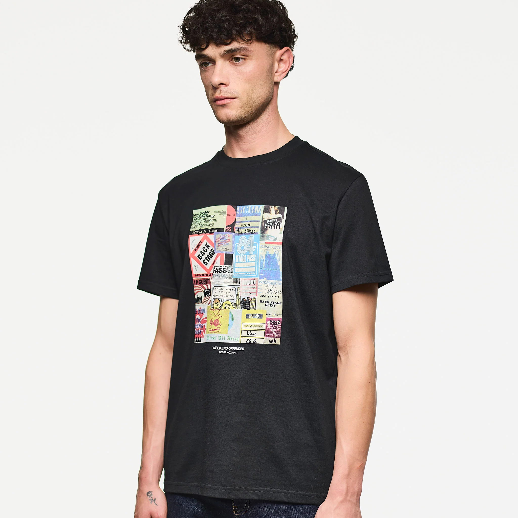 Weekend Offender Passes T-Shirt Black