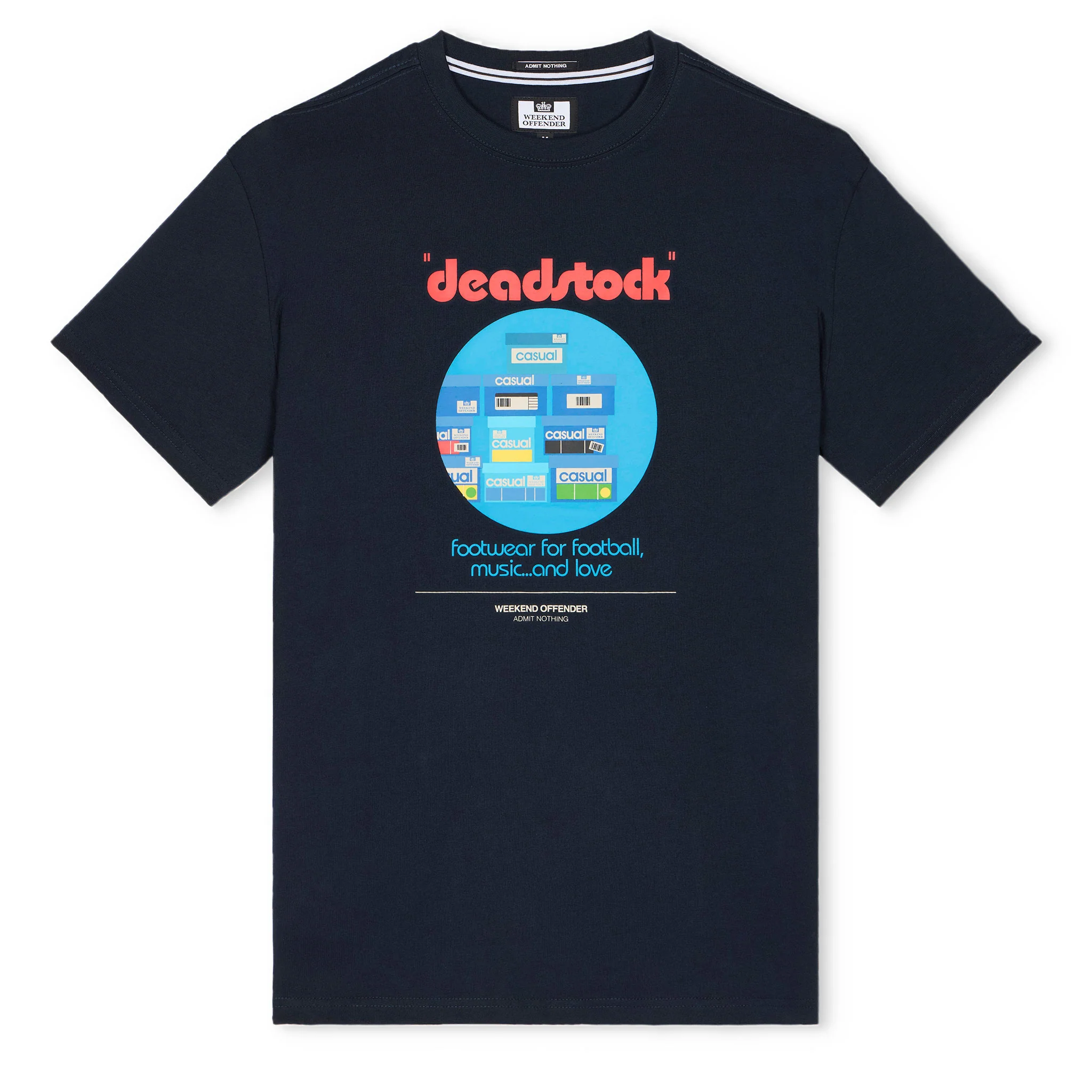 Weekend Offender Deadstock T-Shirt Navy