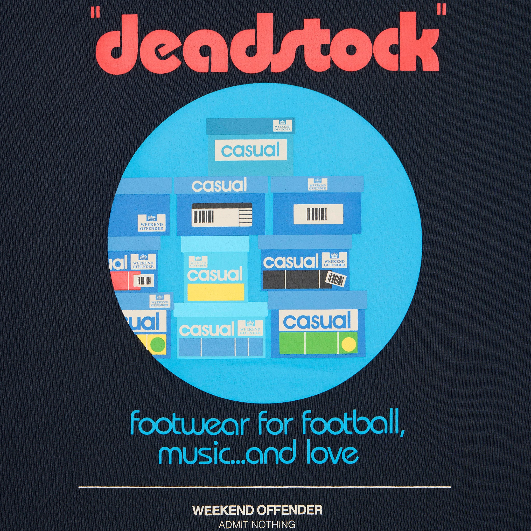 Weekend Offender Deadstock T-Shirt Navy