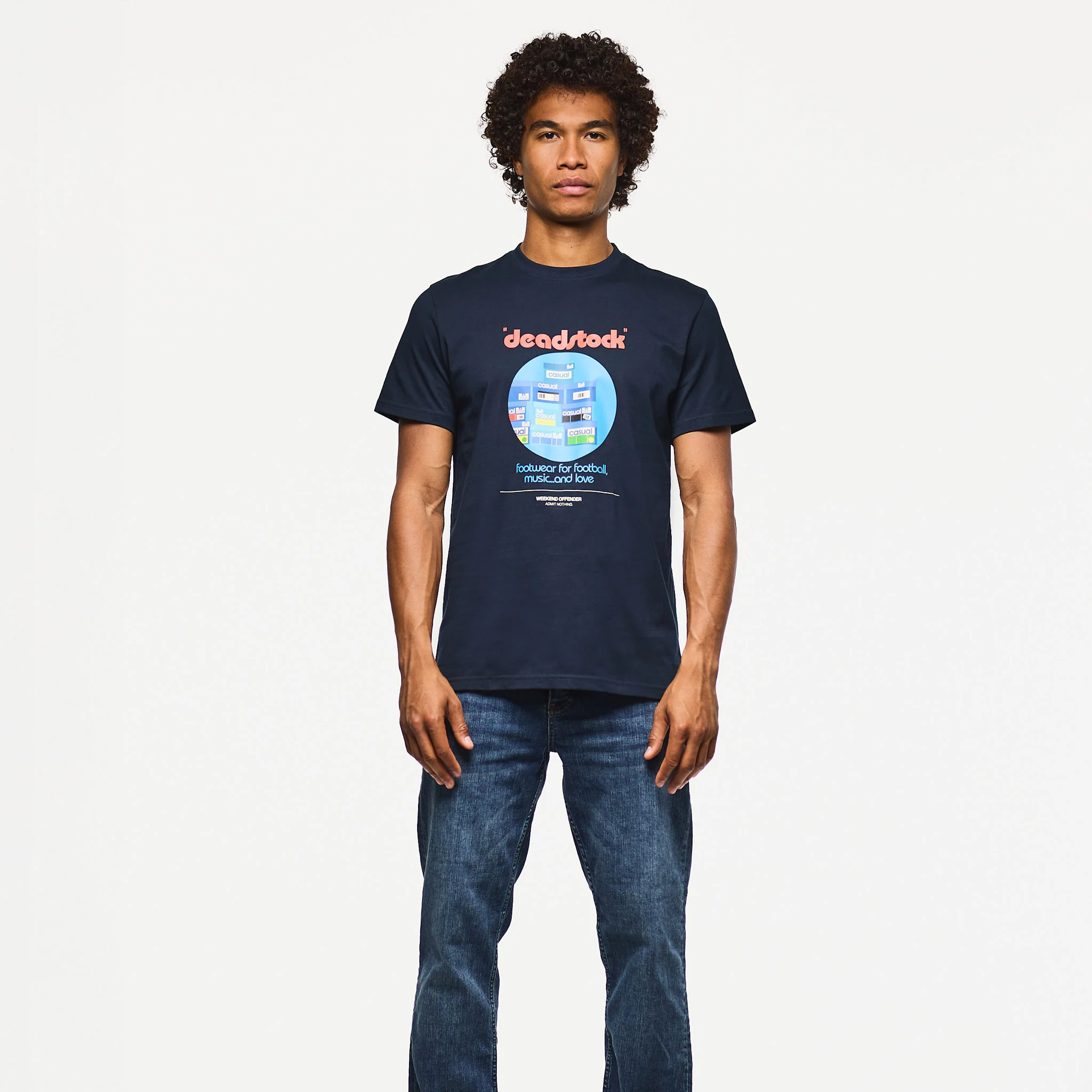 Weekend Offender Deadstock T-Shirt Navy
