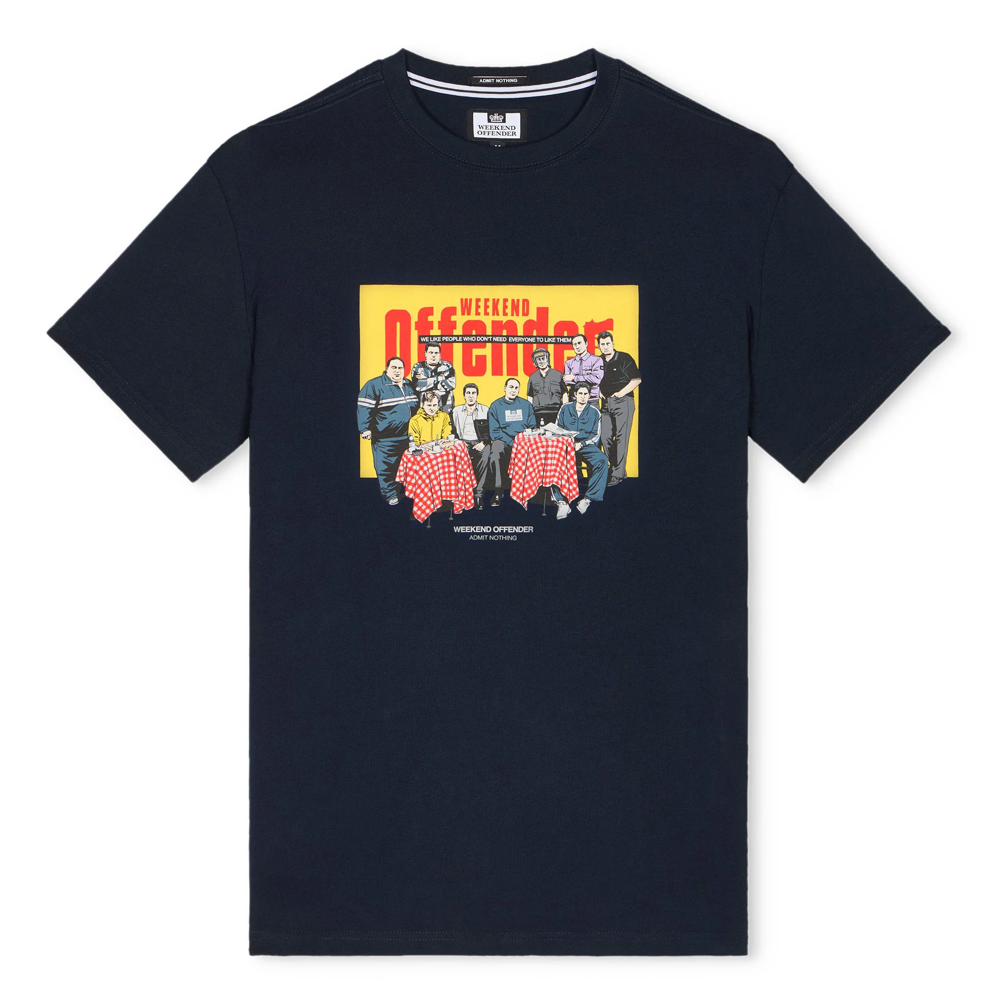 Weekend Offender Satriale's T-Shirt Navy