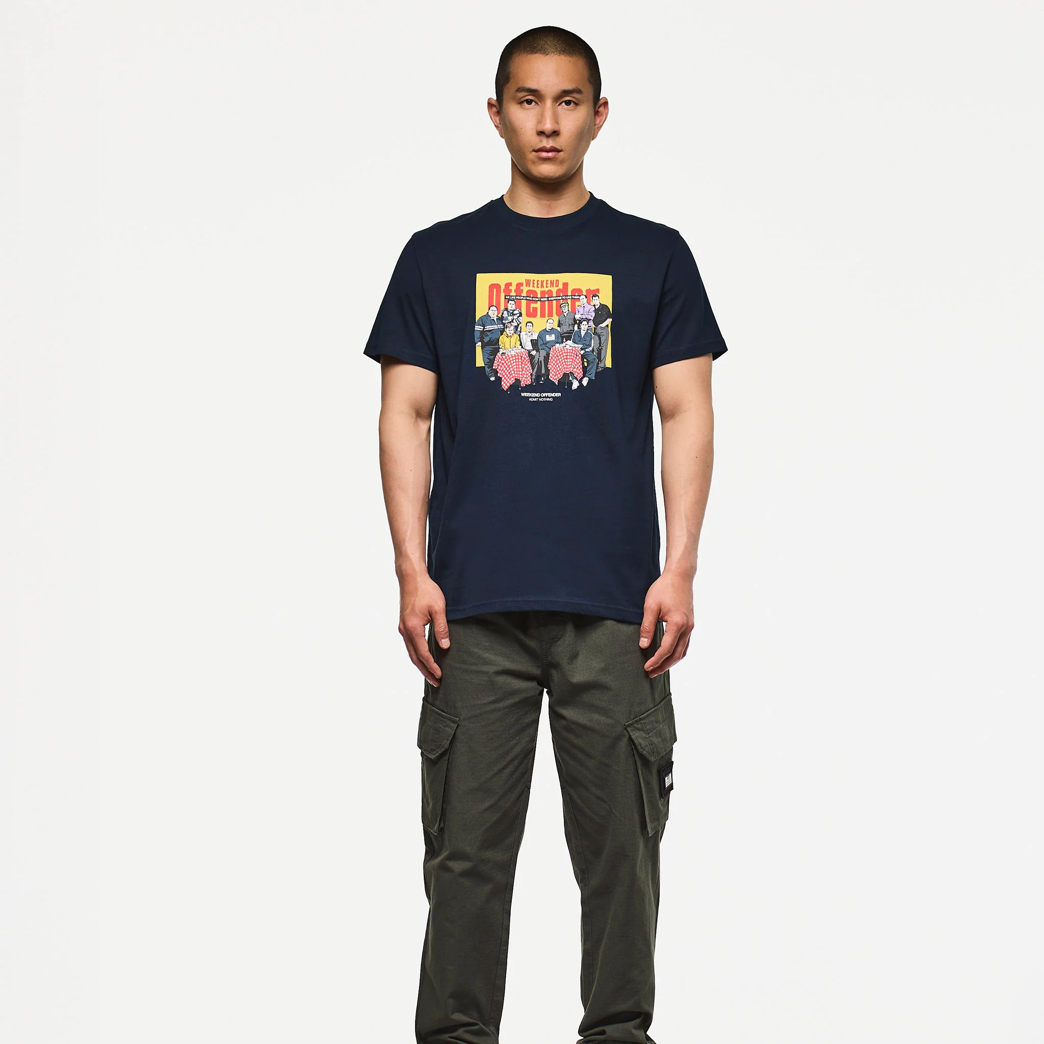 Weekend Offender Satriale's T-Shirt Navy