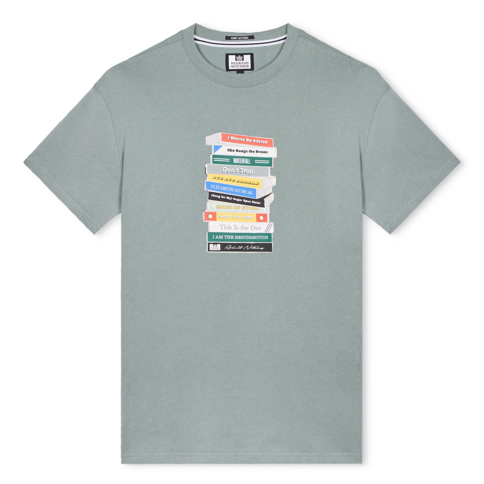 Weekend Offender Limone T-Shirt Grey