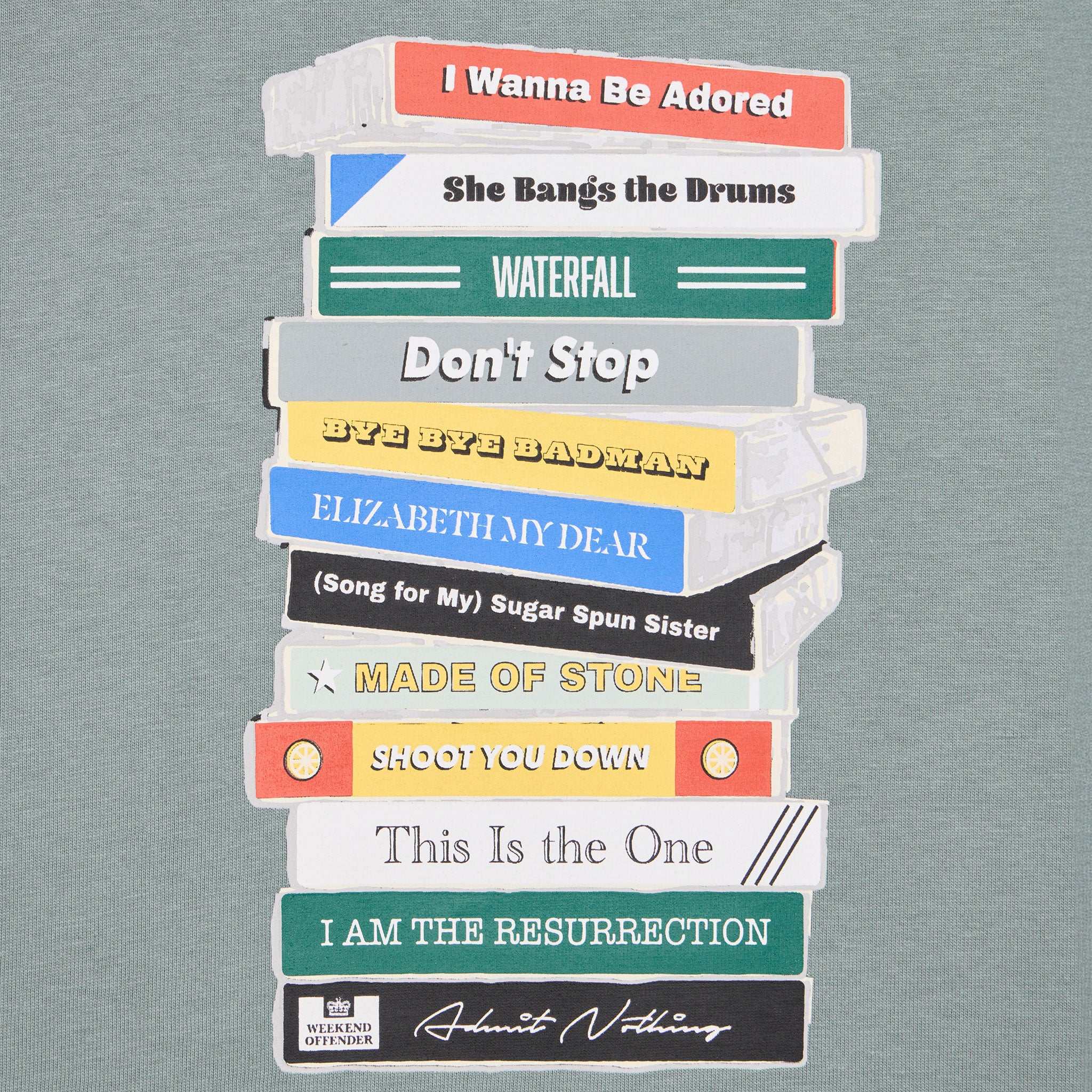 Weekend Offender Limone T-Shirt Grey