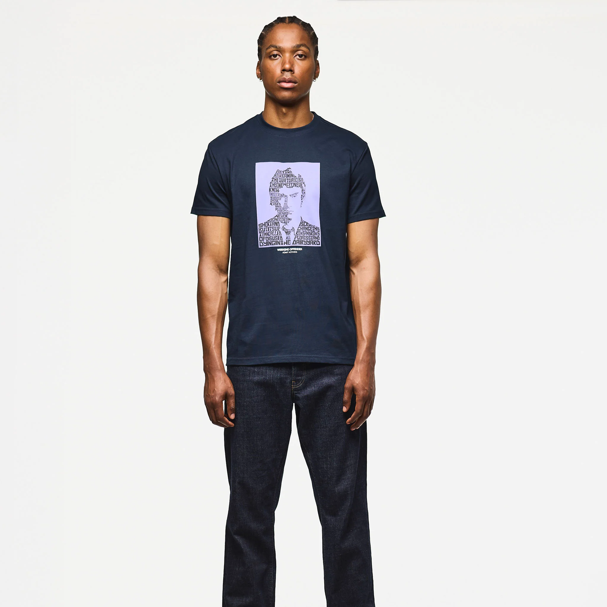 Weekend Offender Dreamin T-Shirt Navy