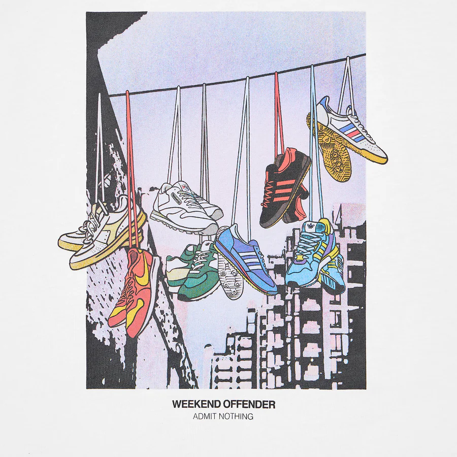 Weekend Offender Turf Wars T-Shirt White