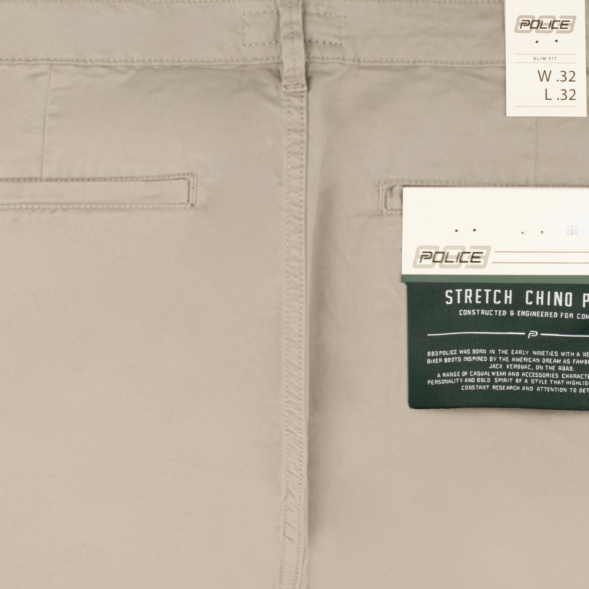 Police Sarabia Chino Pants Beige