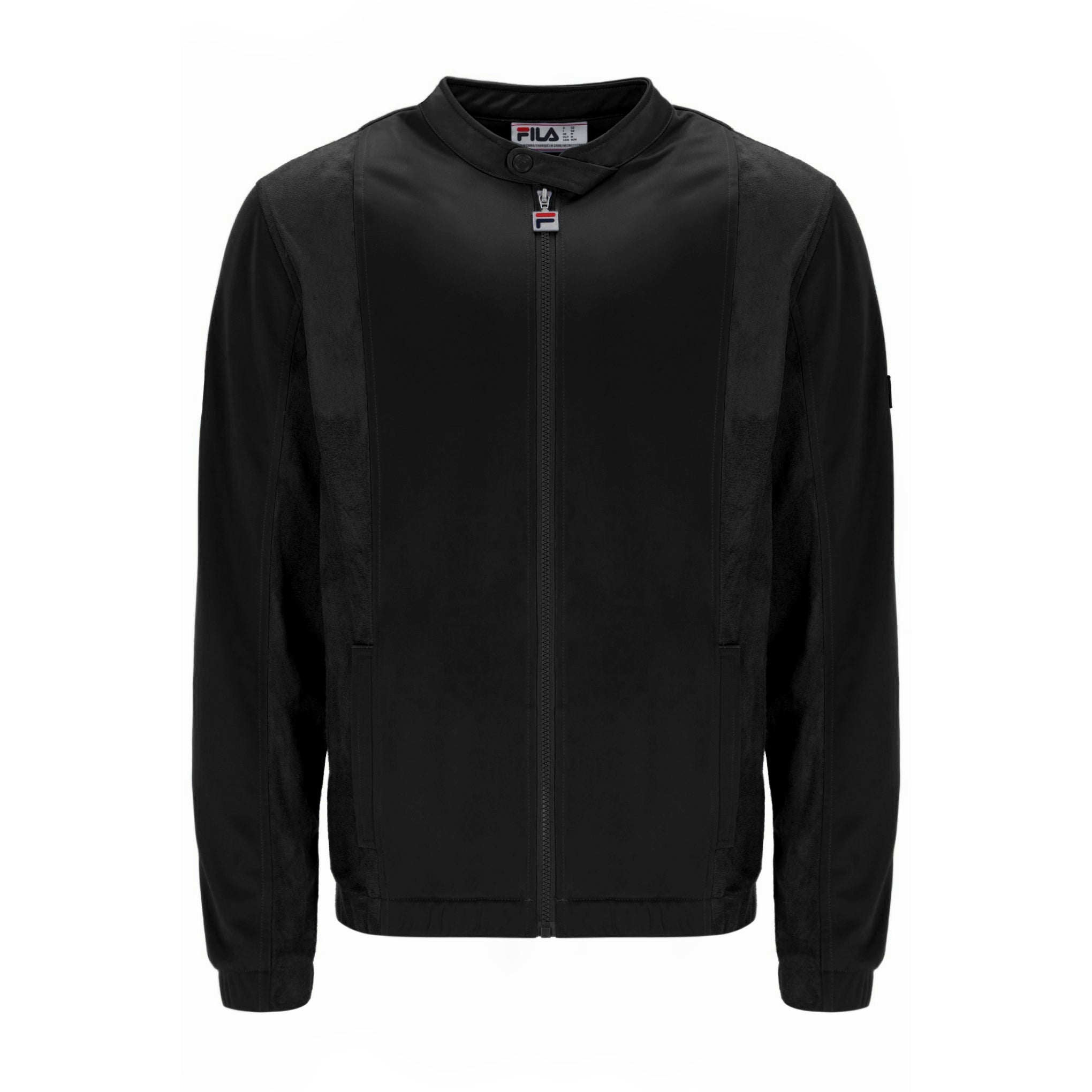 Fila Vintage Ricky Boxer Track Top Black