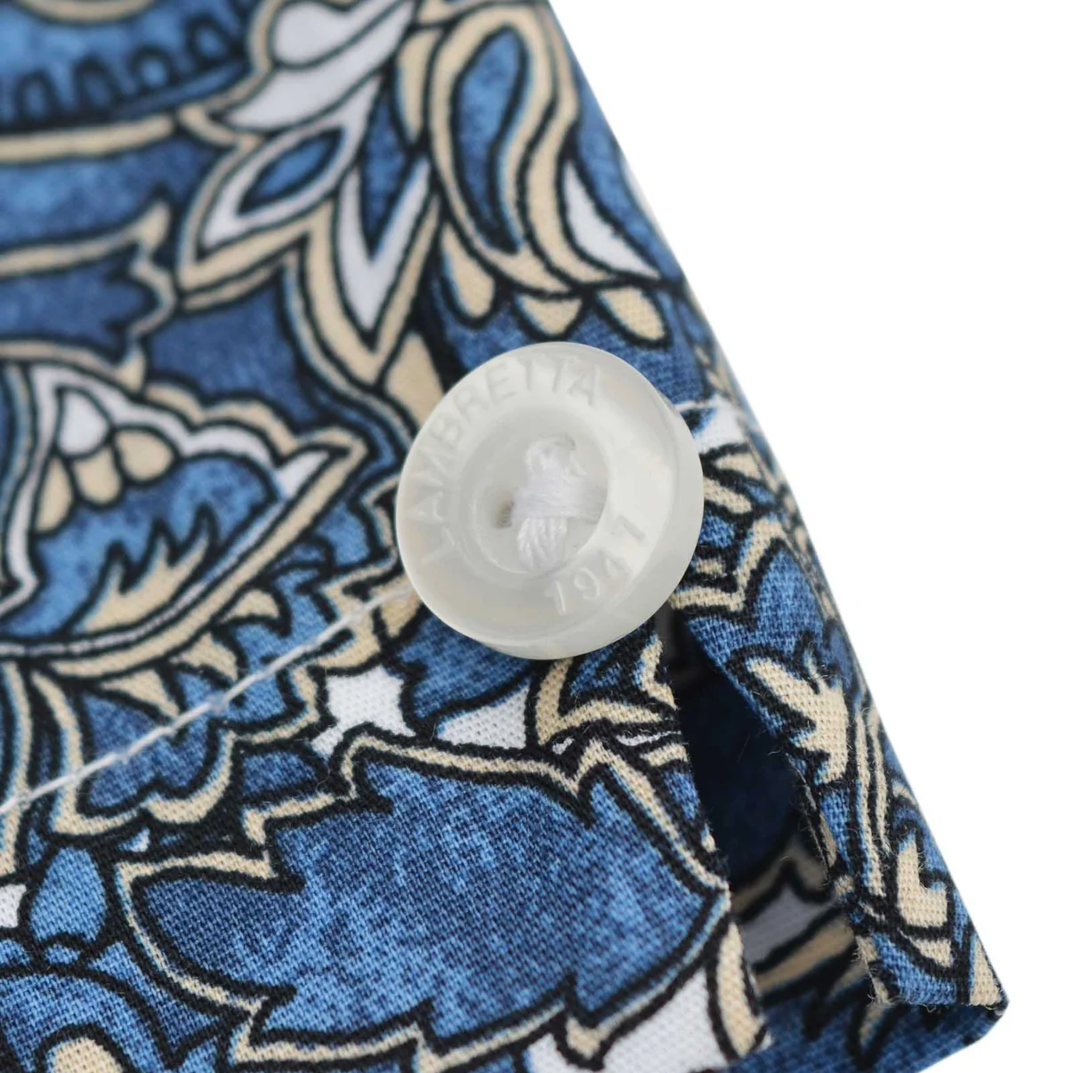 Lambretta Paisley Shirt Sky