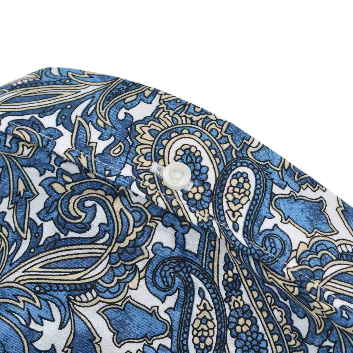 Lambretta Paisley Shirt Sky