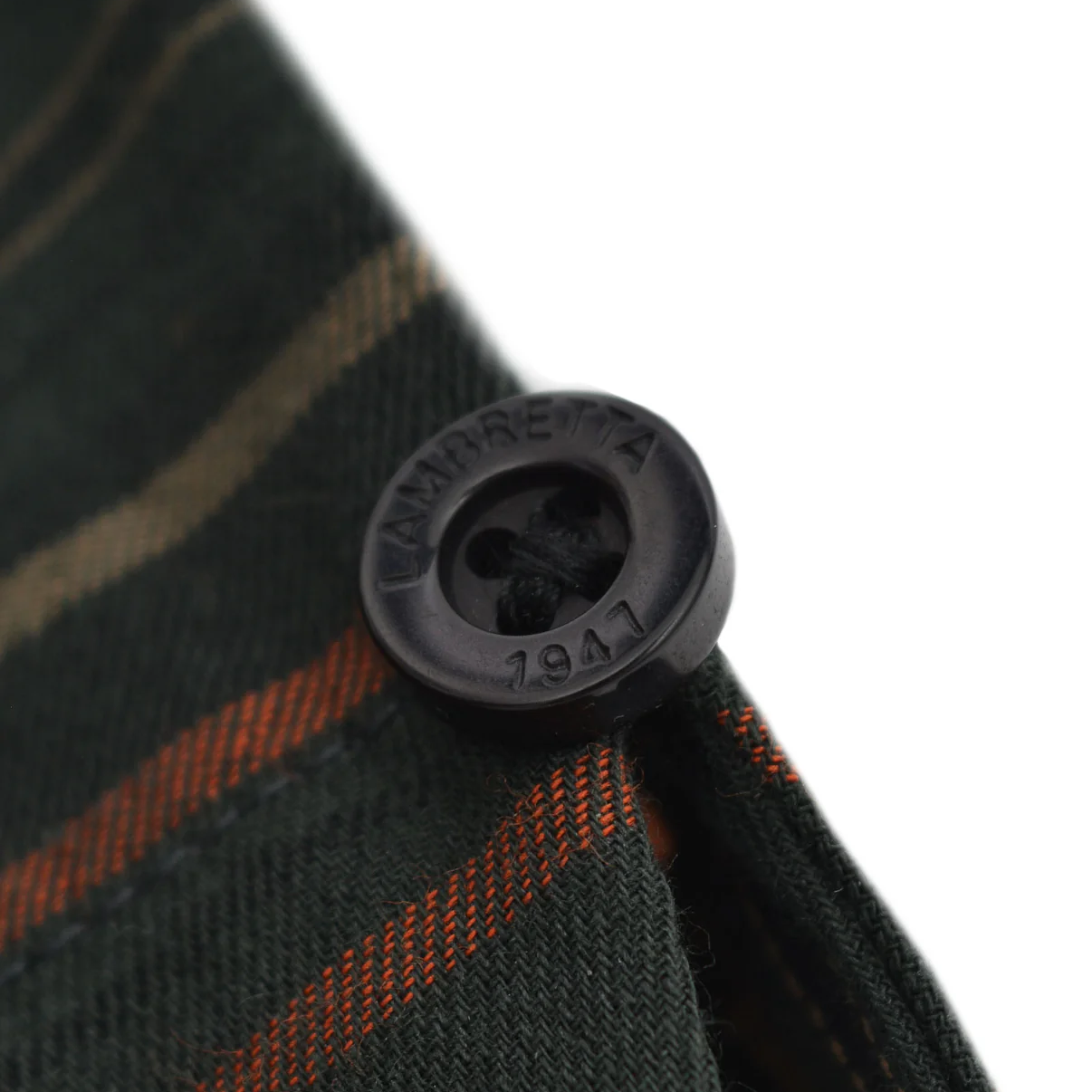 Lambretta Check Shirt Khaki