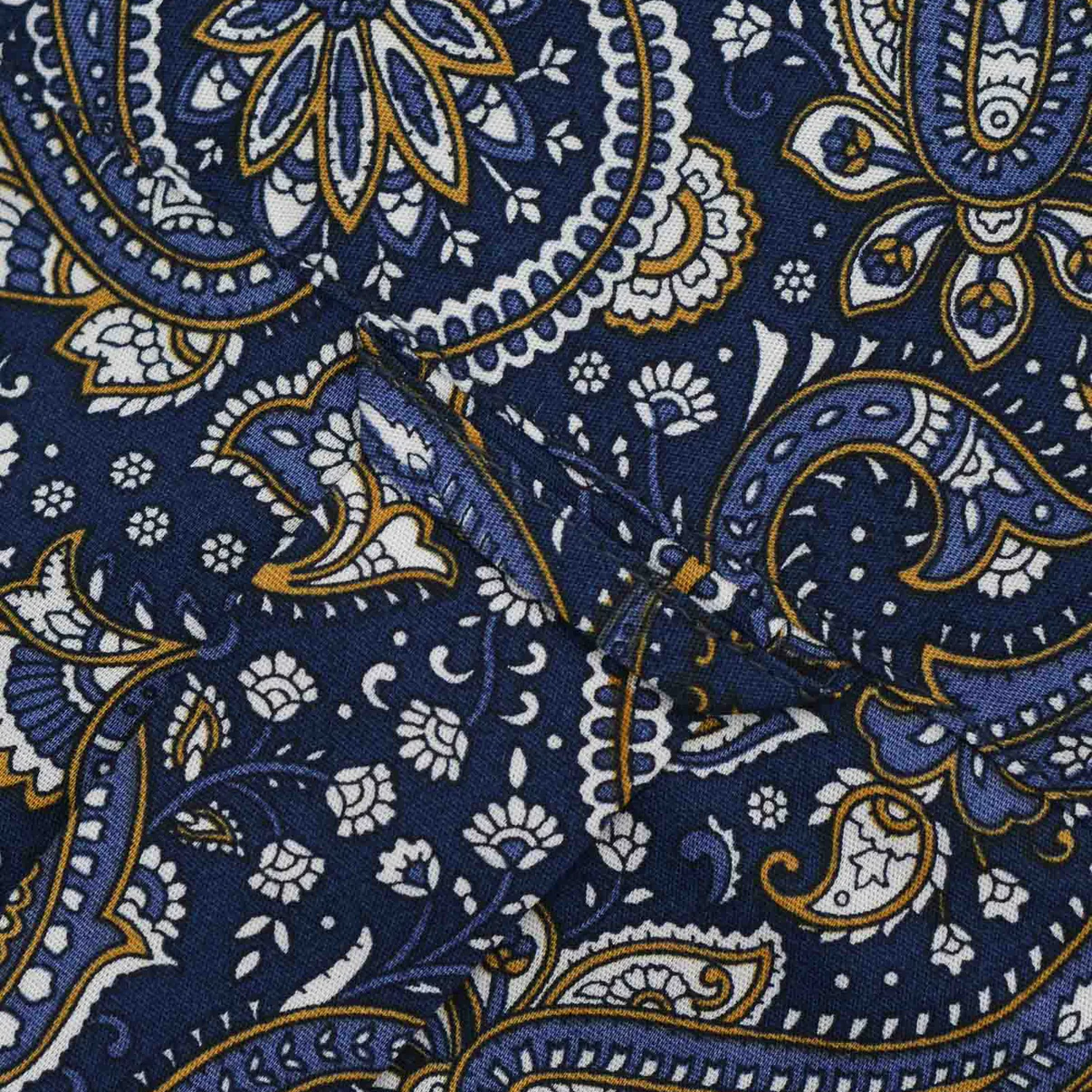 Lambretta Paisley Shirt Navy