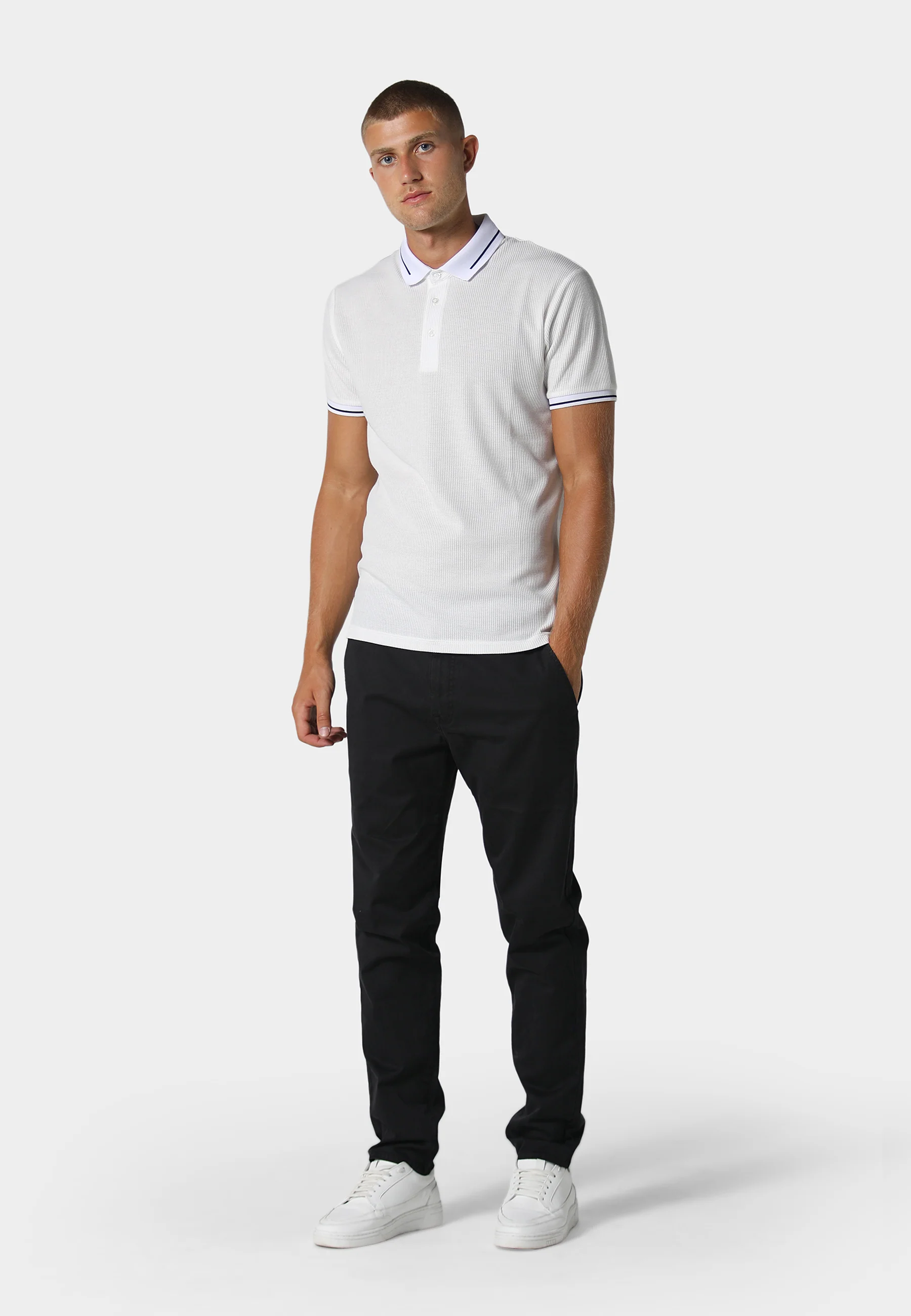 Police Sarabia Chino Pants Black