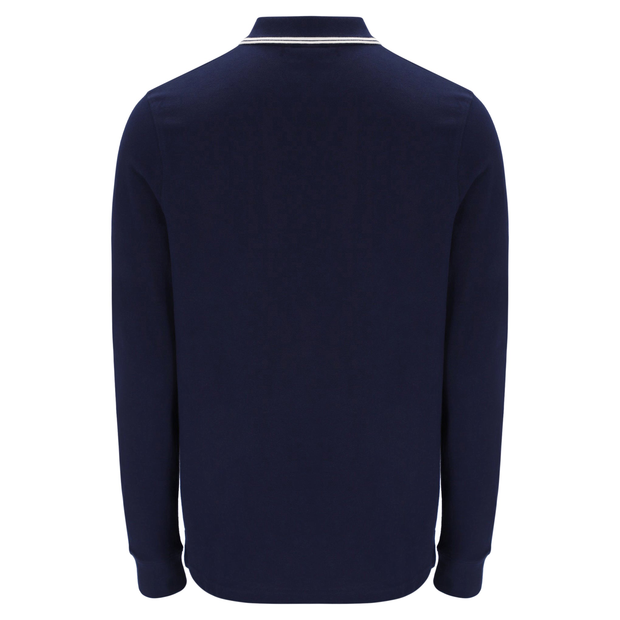 Sergio Tacchini Long Sleeve Polo Shirt Navy
