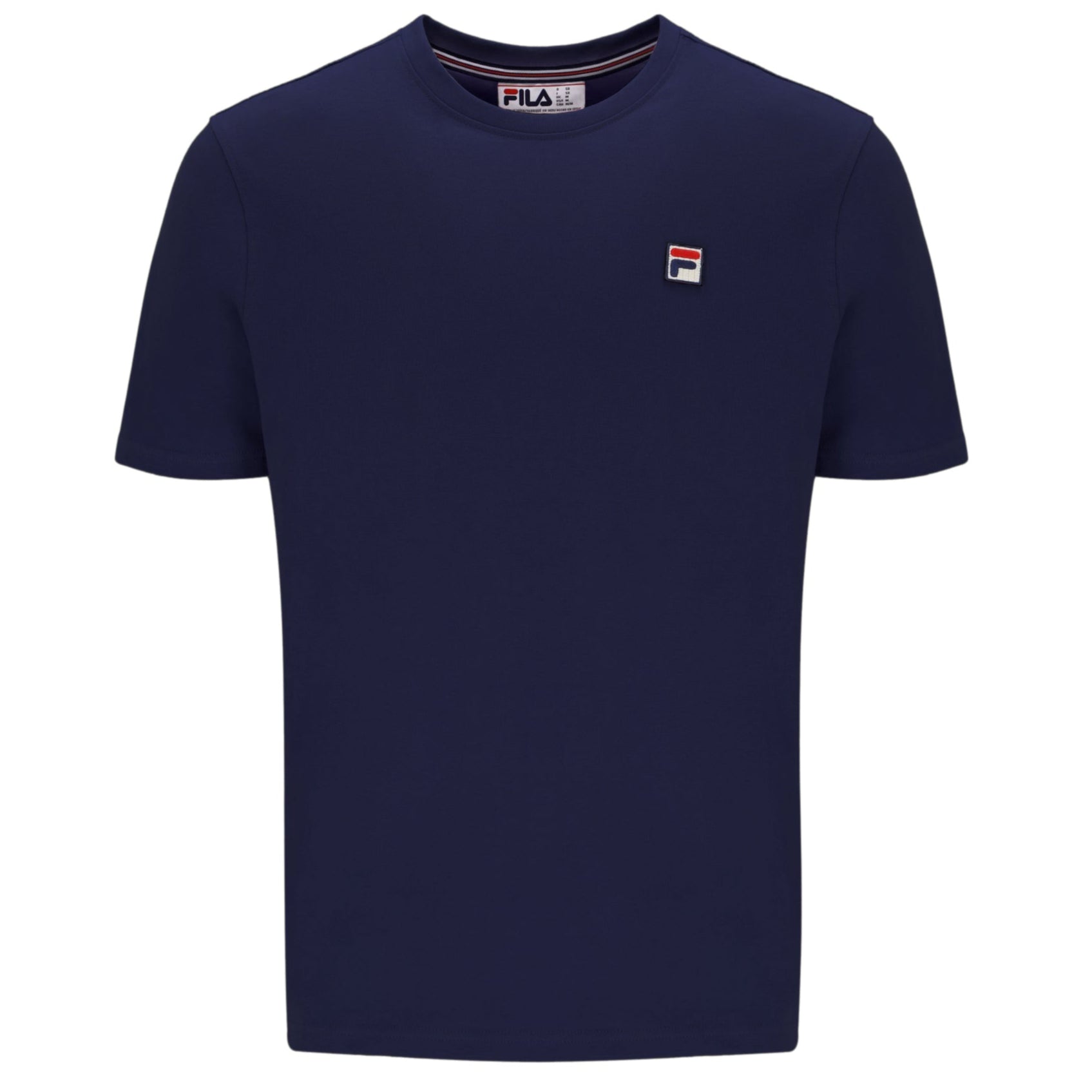 Fila Brand Blue Fila Shirt Fila 80's Classic Sunny Plain T-Shirt