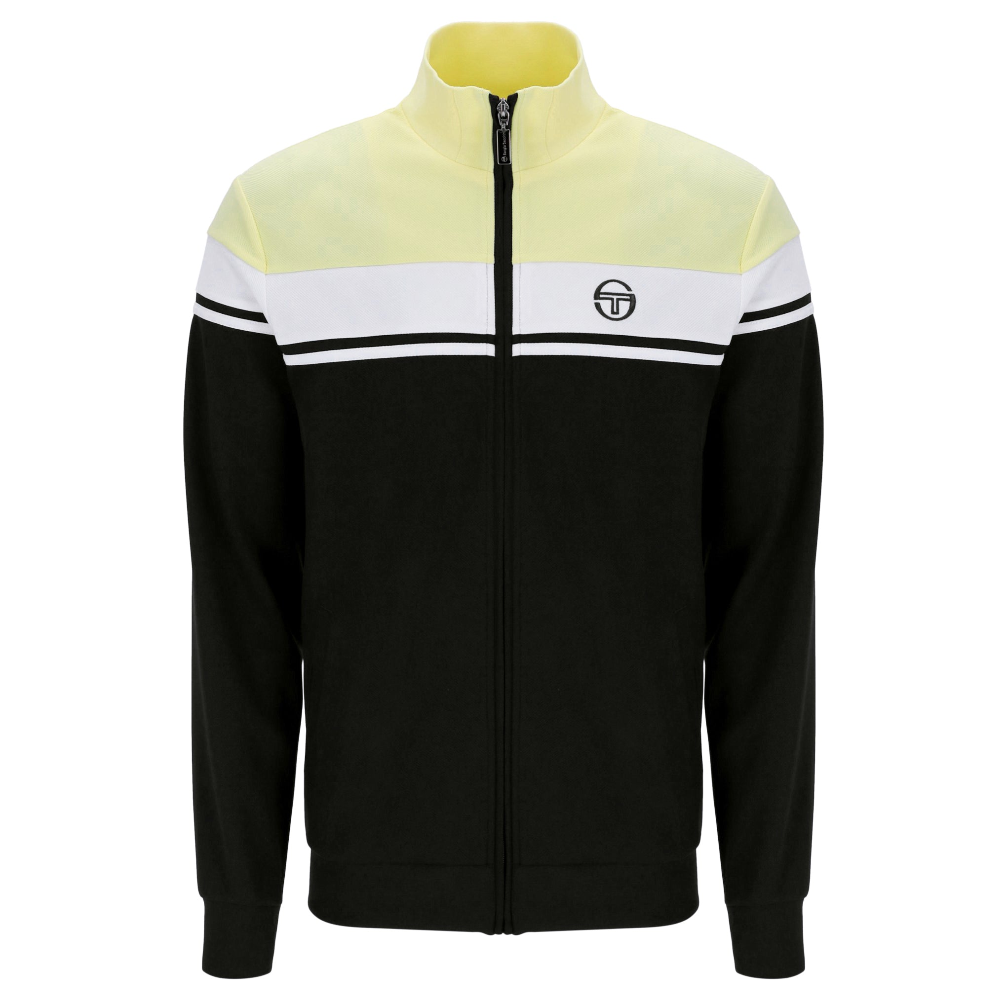 Sergio Tacchini Damarindo Track Top Black/Yellow