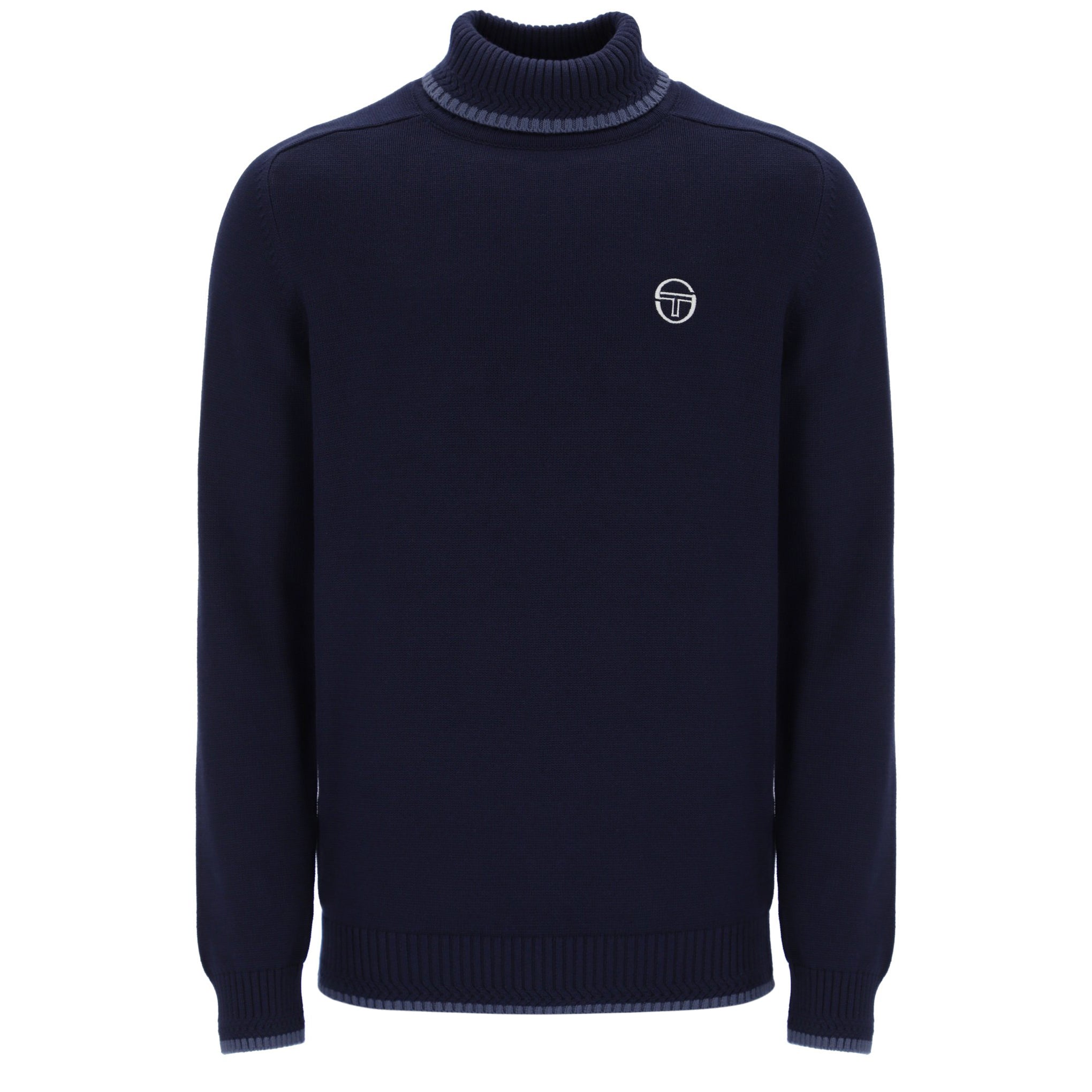 Sergio Tacchini Caruso Roll Neck Knit Navy