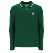 Sergio Tacchini Long Sleeve Polo Shirt Green