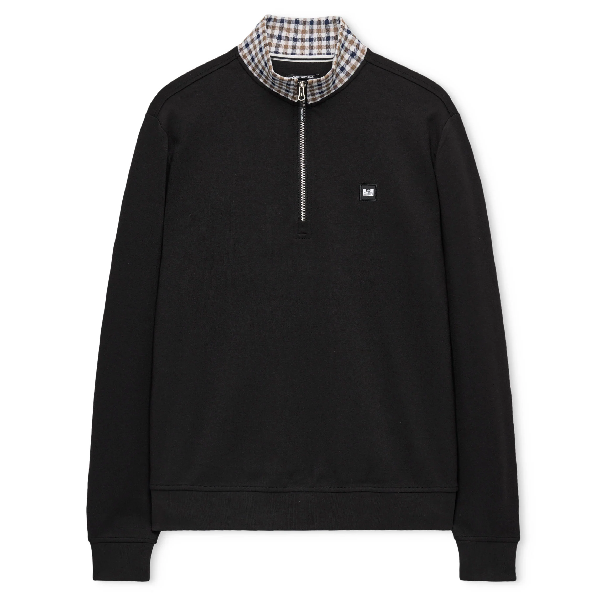 Weekend Offender Henson Zip Sweatshirt Black