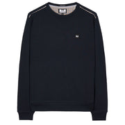 Weekend Offender Vega Check Sweatshirt Navy