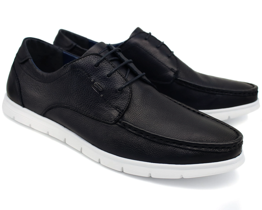 Sergio Duletti Saul Leather Shoes Black