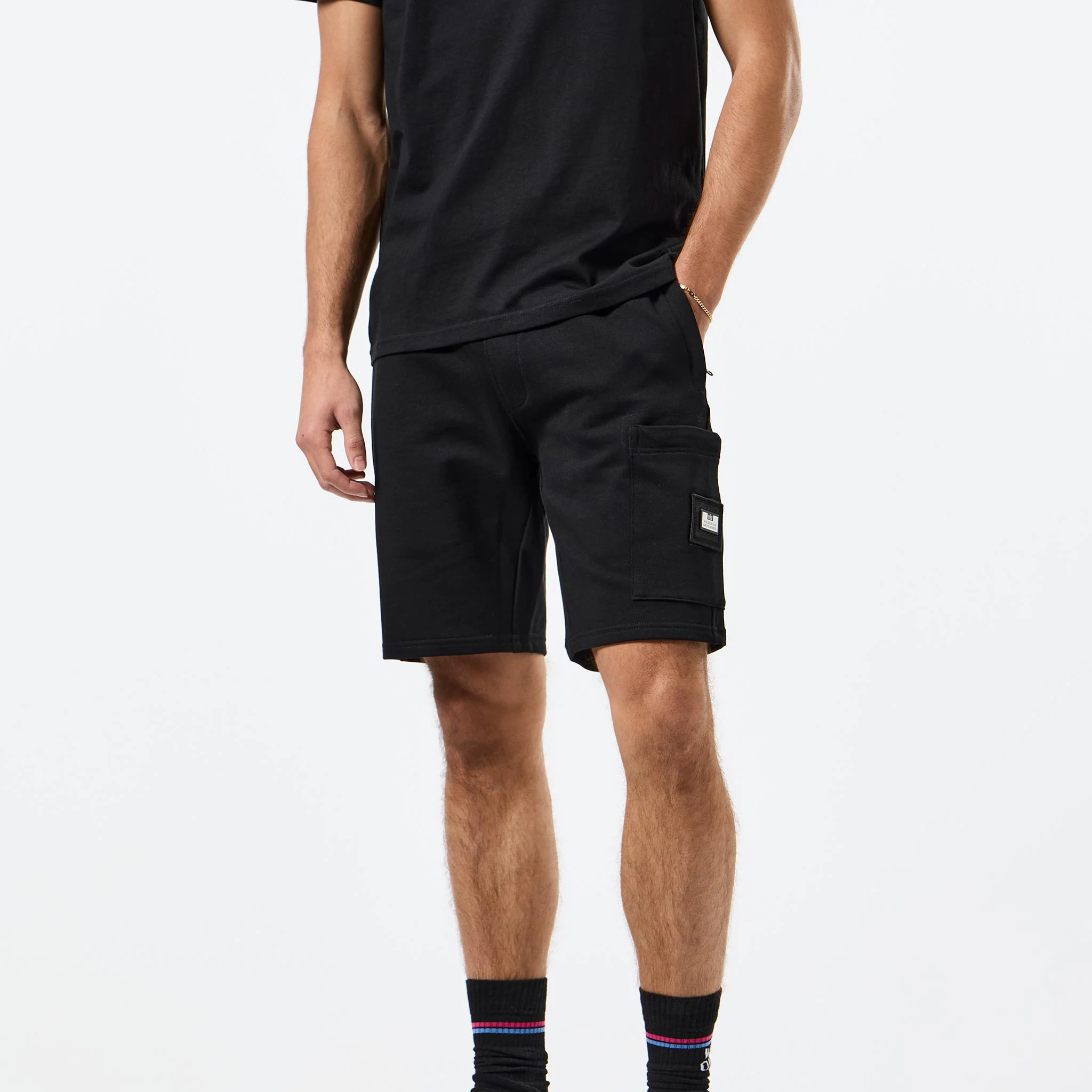 Weekend Offender Hawkins Shorts Black