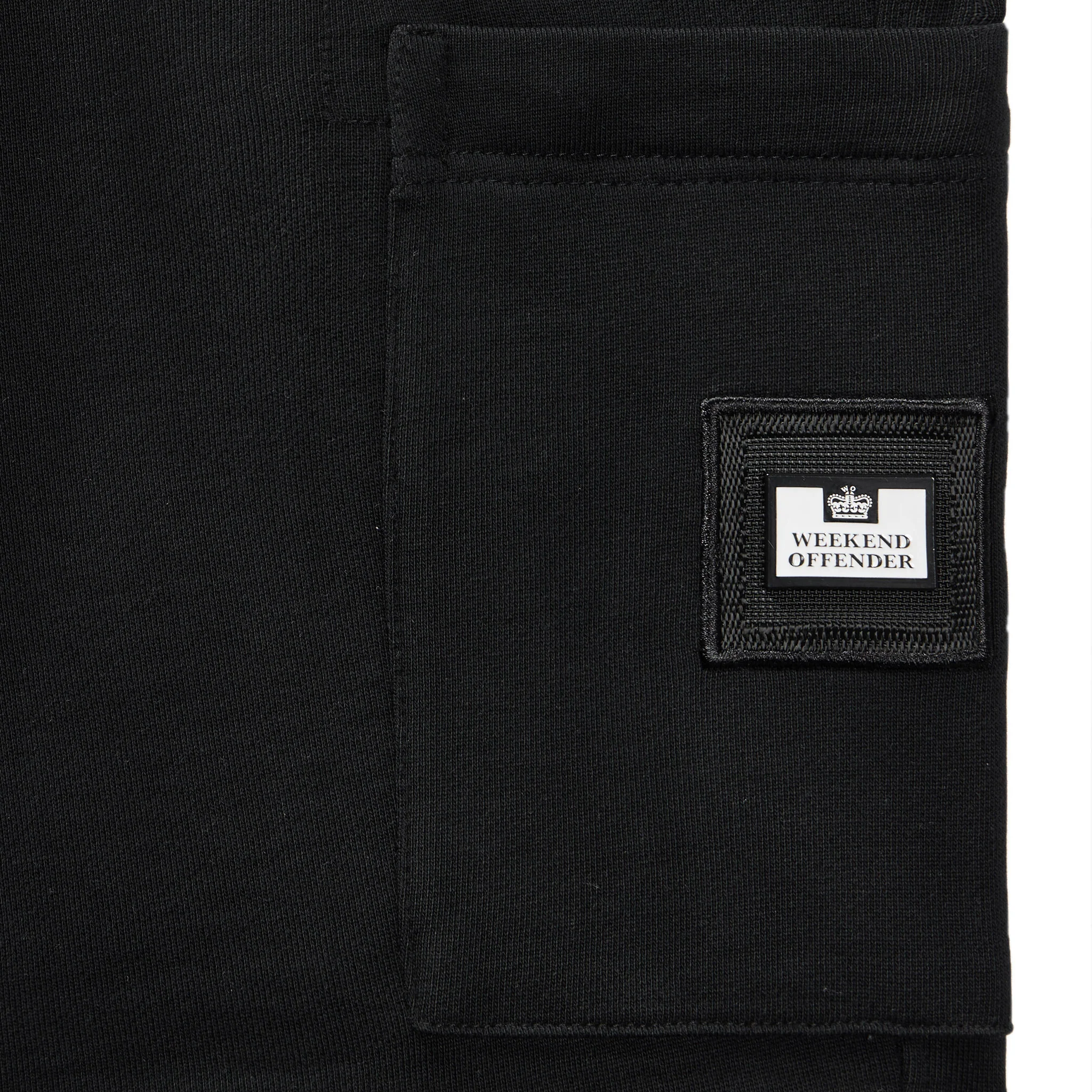 Weekend Offender Hawkins Shorts Black