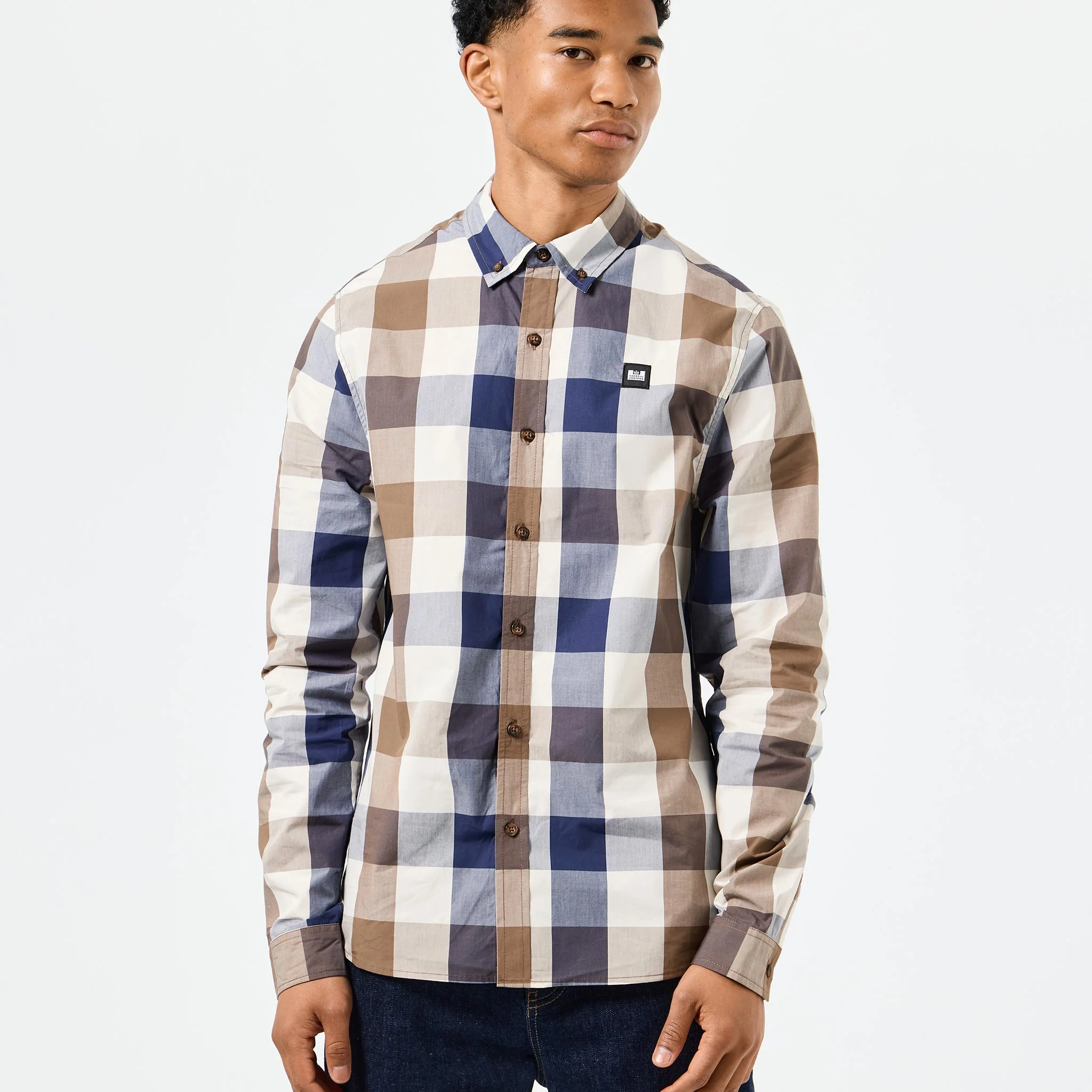 Weekend Offender Lisbon Shirt Wide Check