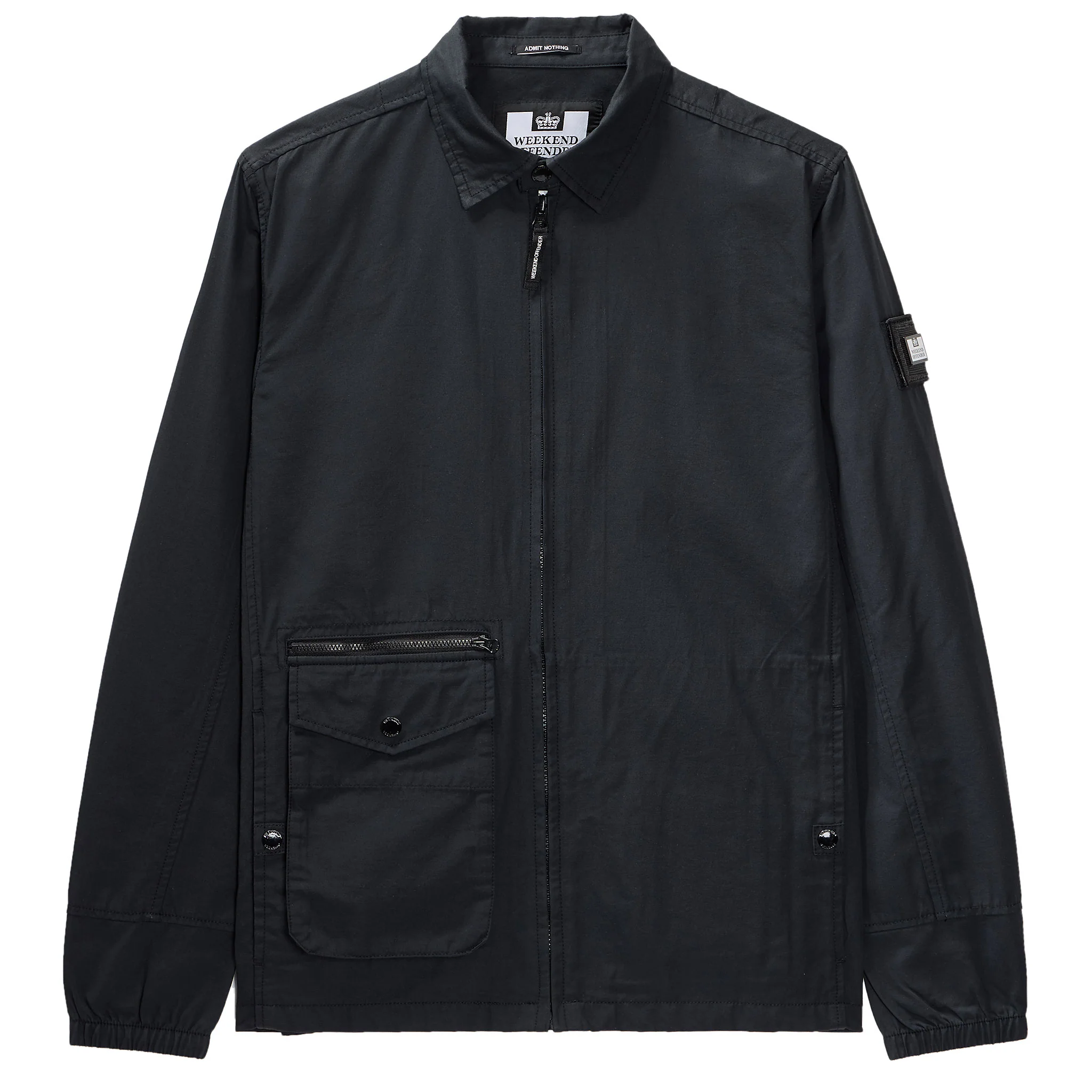 Weekend Offender Vinnie Overshirt Black
