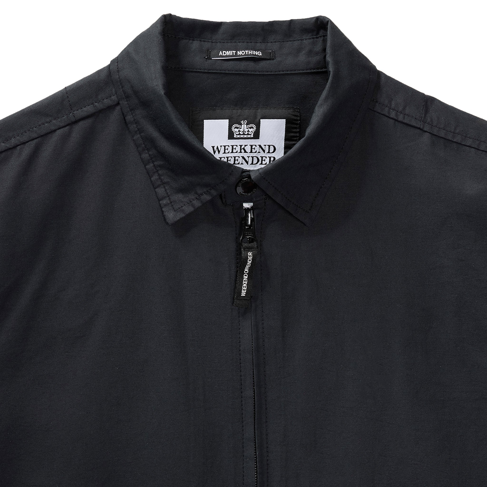 Weekend Offender Vinnie Overshirt Black
