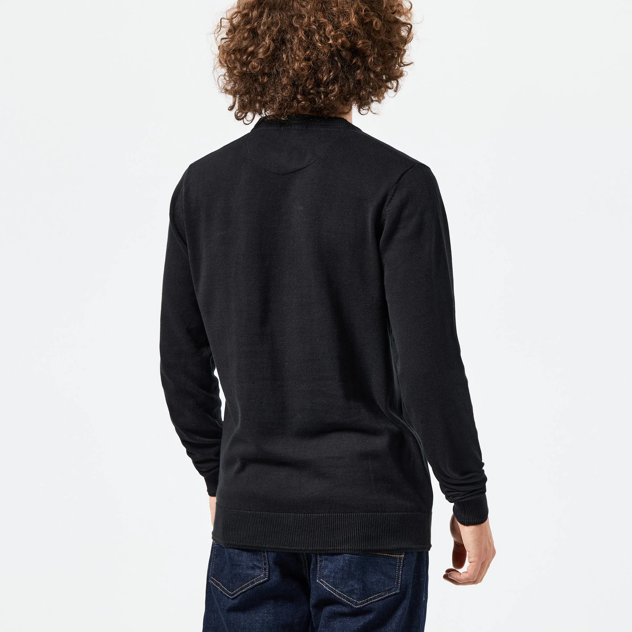 Weekend Offender Solace Knit Sweatshirt Black