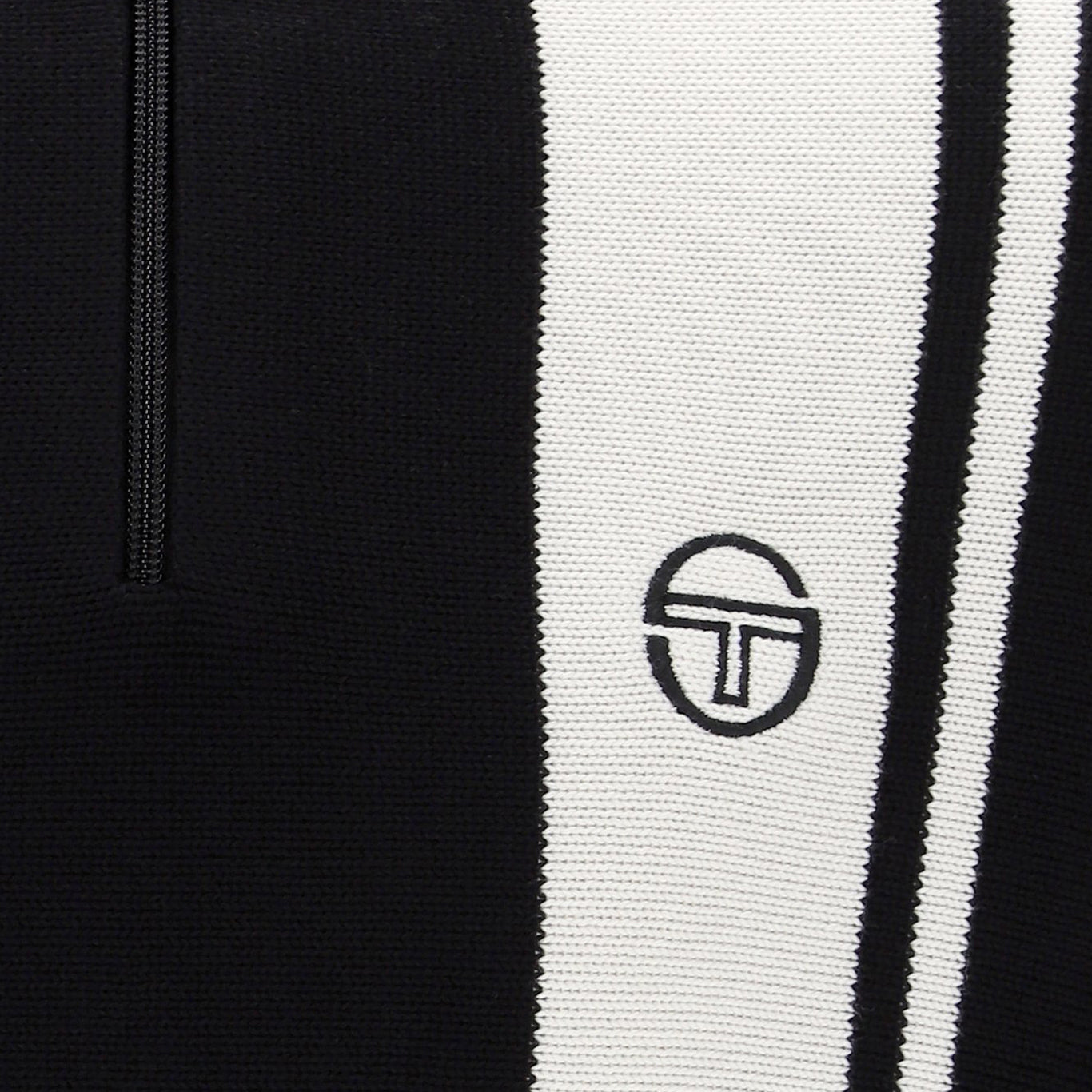 Sergio Tacchini Youngline Quarter Zip Black