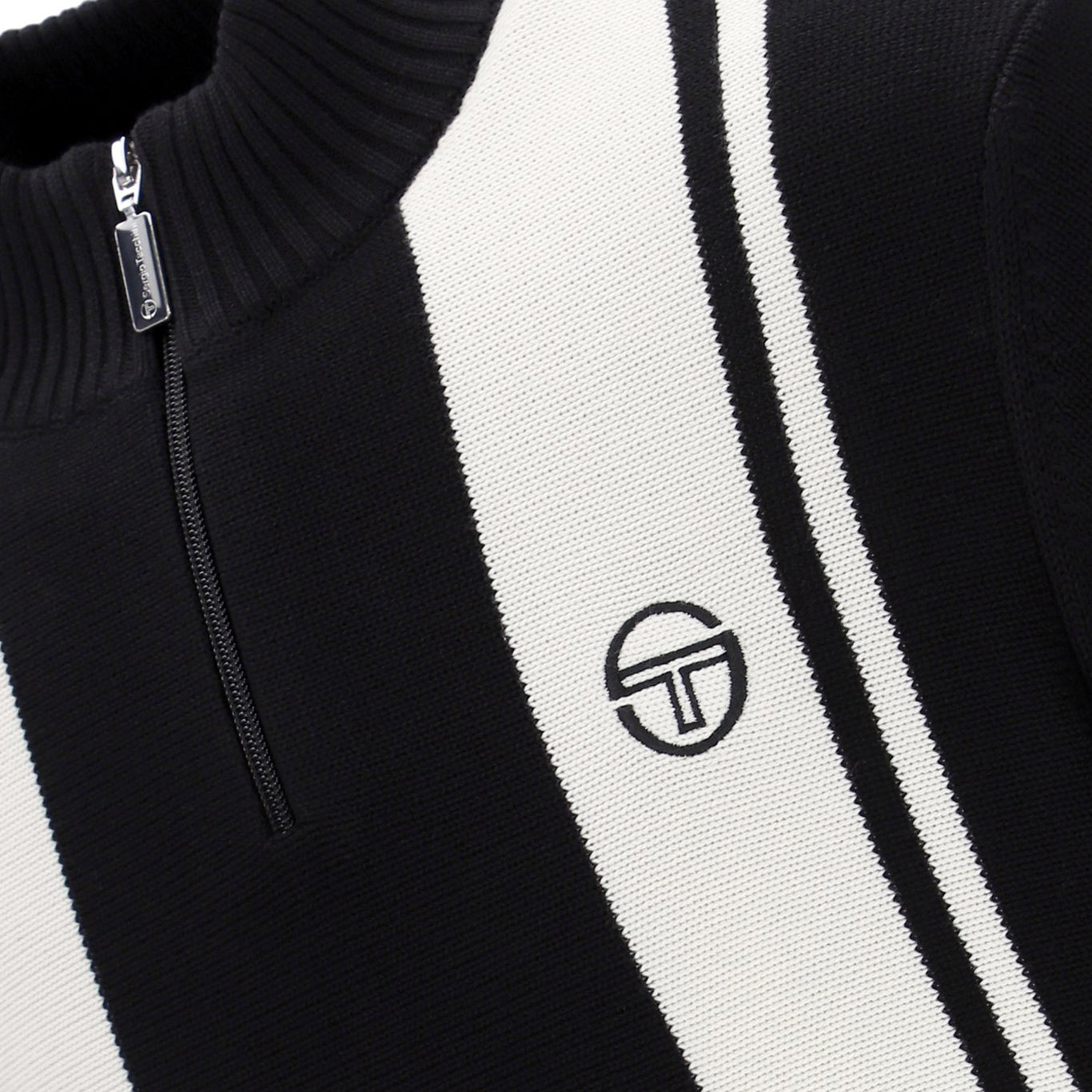 Sergio Tacchini Youngline Quarter Zip Black