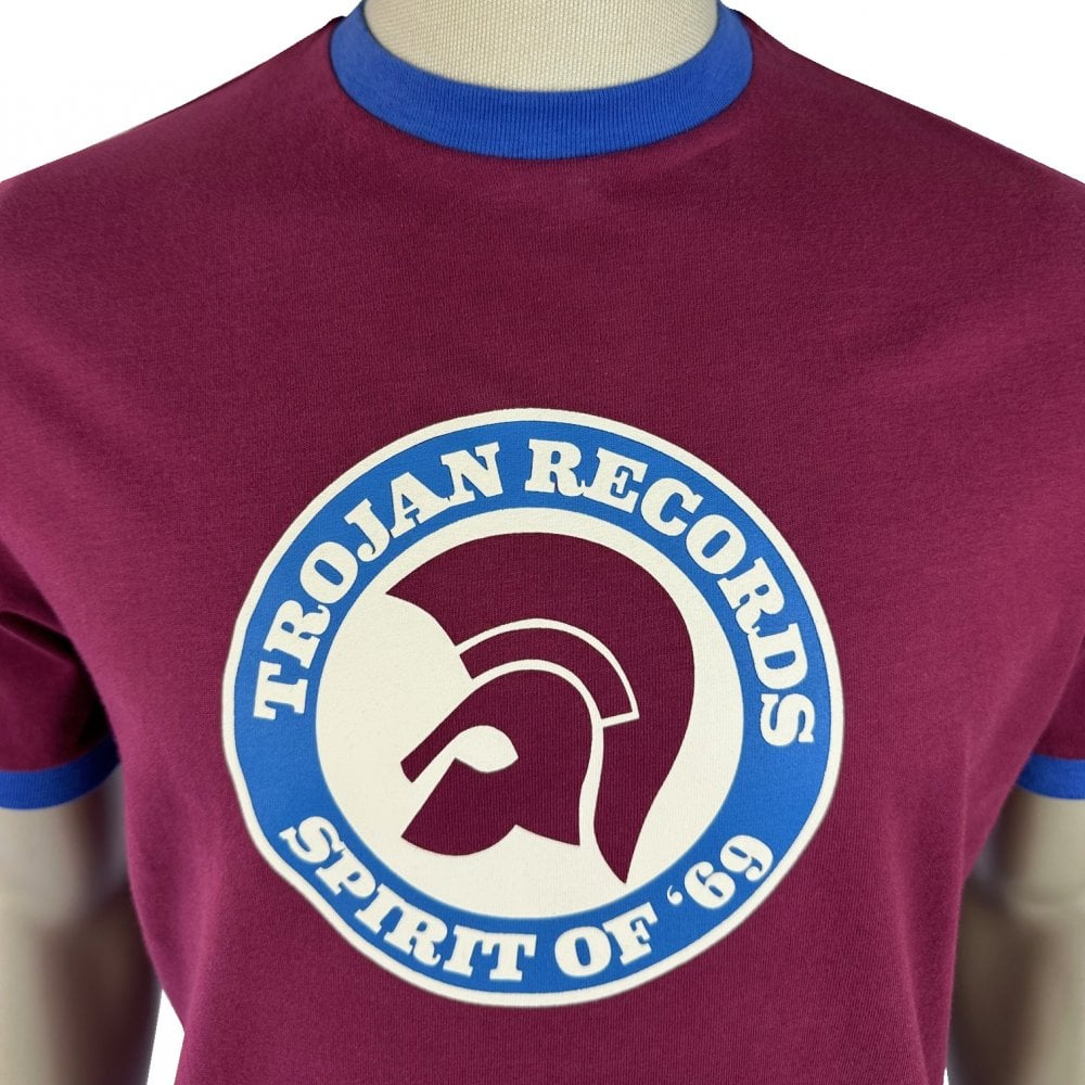 Trojan Spirit of 69' T-Shirt Claret