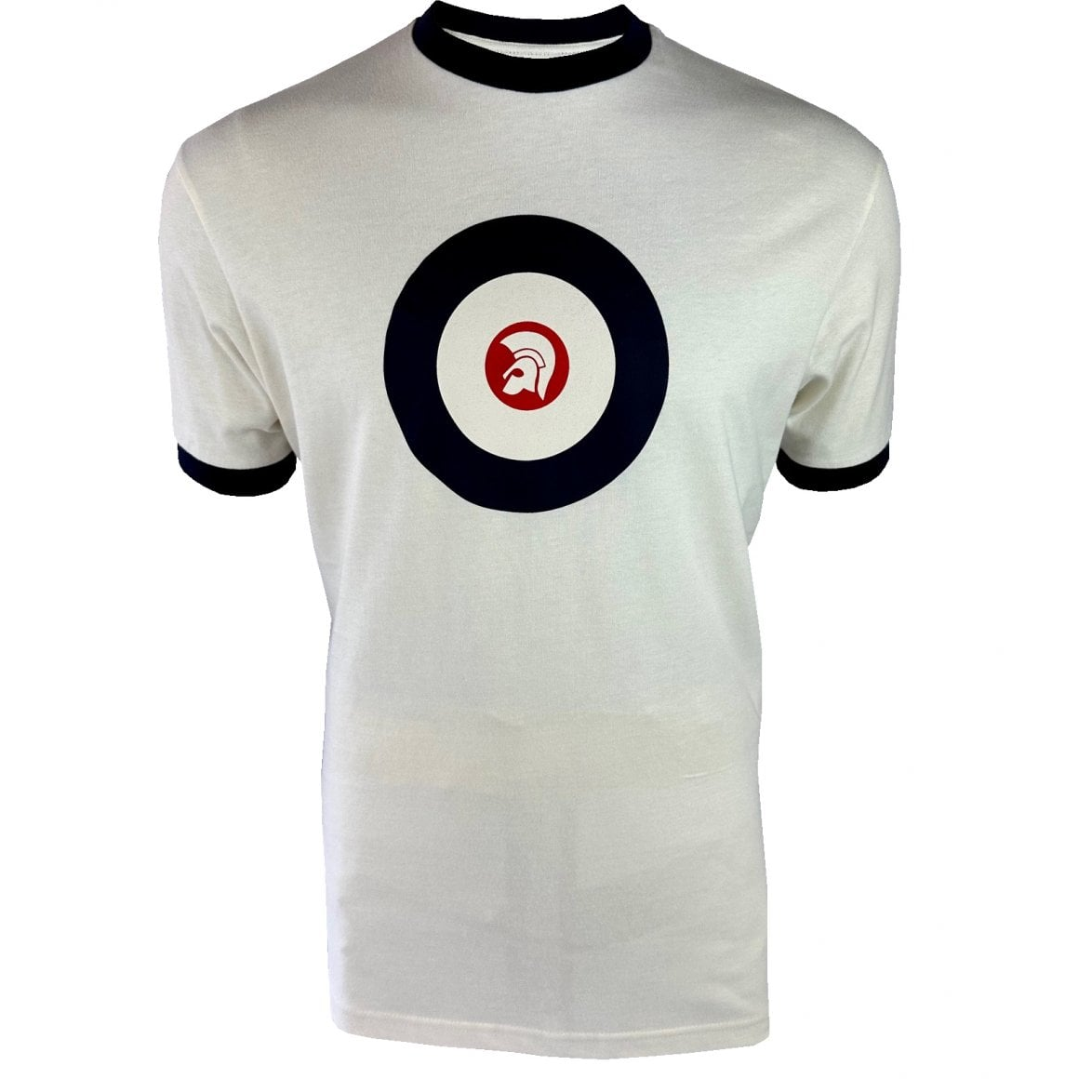 Trojan Target T-Shirt White