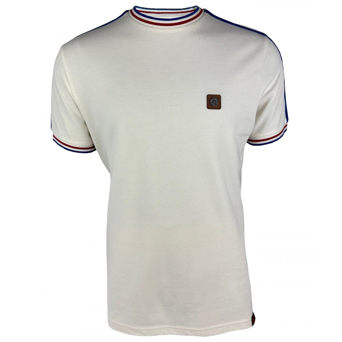 Trojan Triple Stripe T-Shirt White