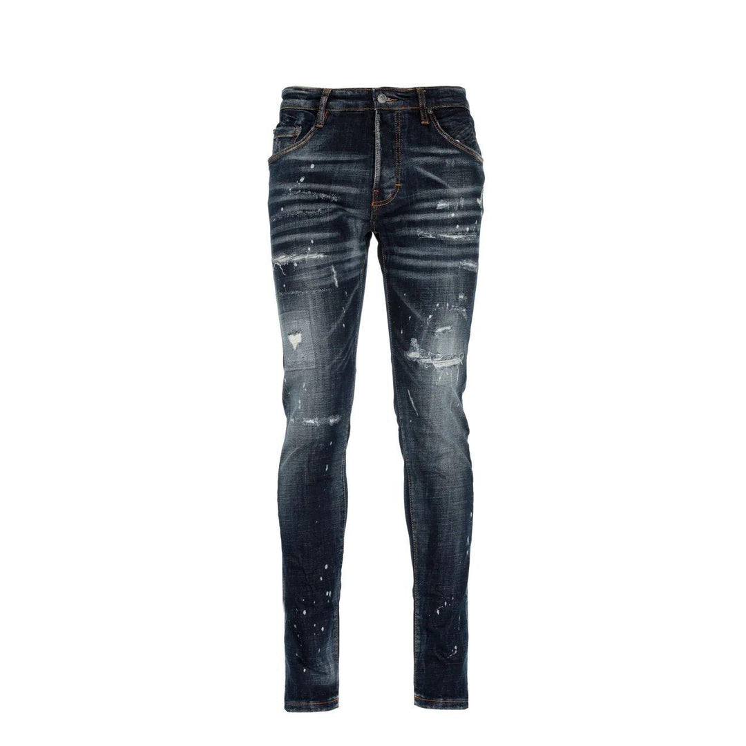 7TH HVN Dark Blue Denim Jeans - Urban Menswear