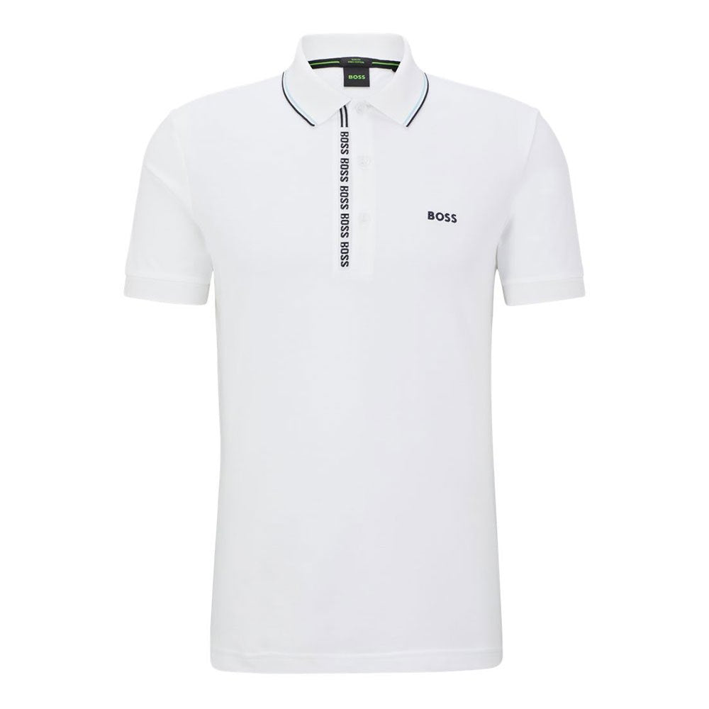 Hugo Boss Paule 4 Polo Shirt White - Urban Menswear