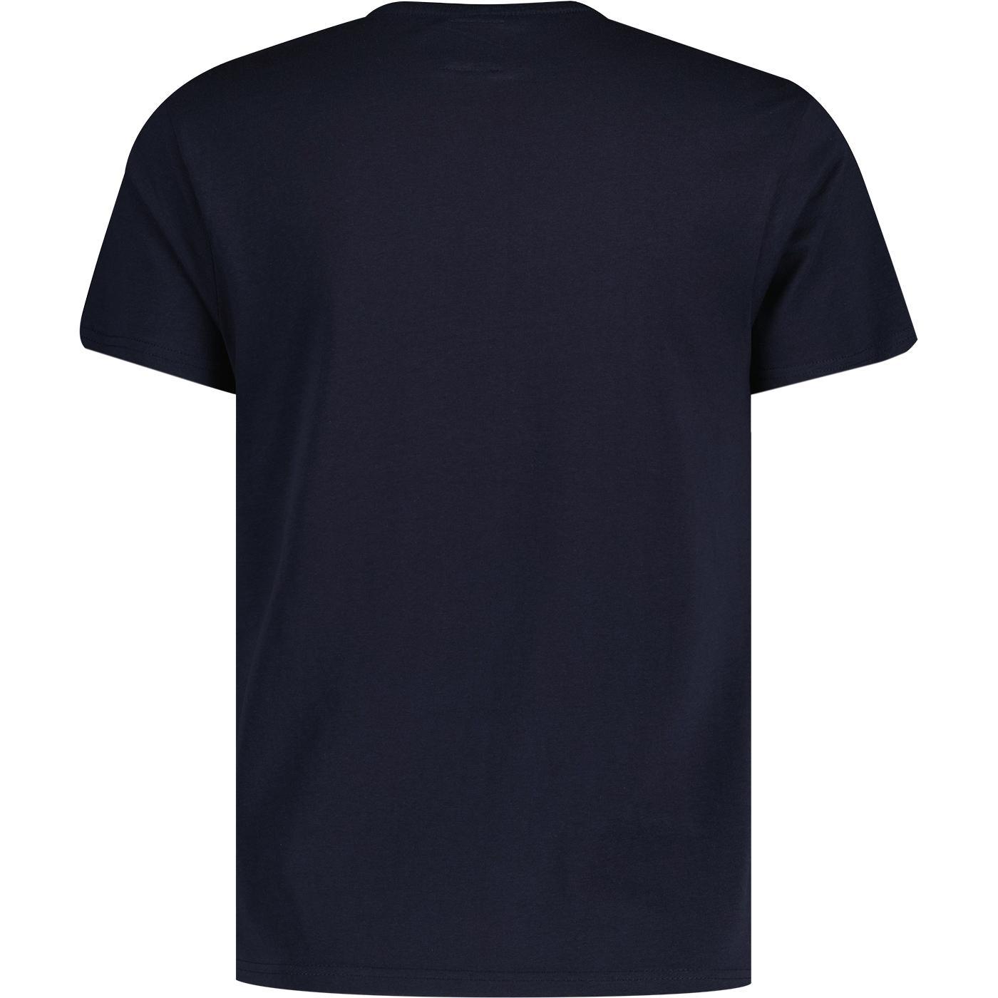 Lois New Baco Logo T-Shirt Navy - Urban Menswear