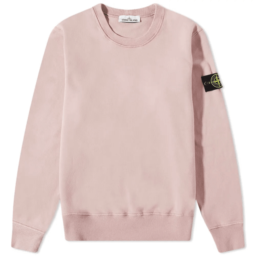 Stone island sweatshirt rosa online