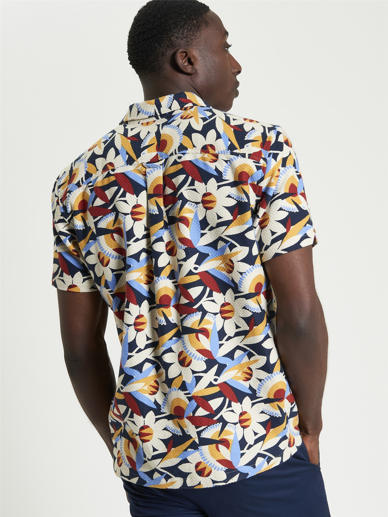 Ben Sherman Abstract Floral Shirt