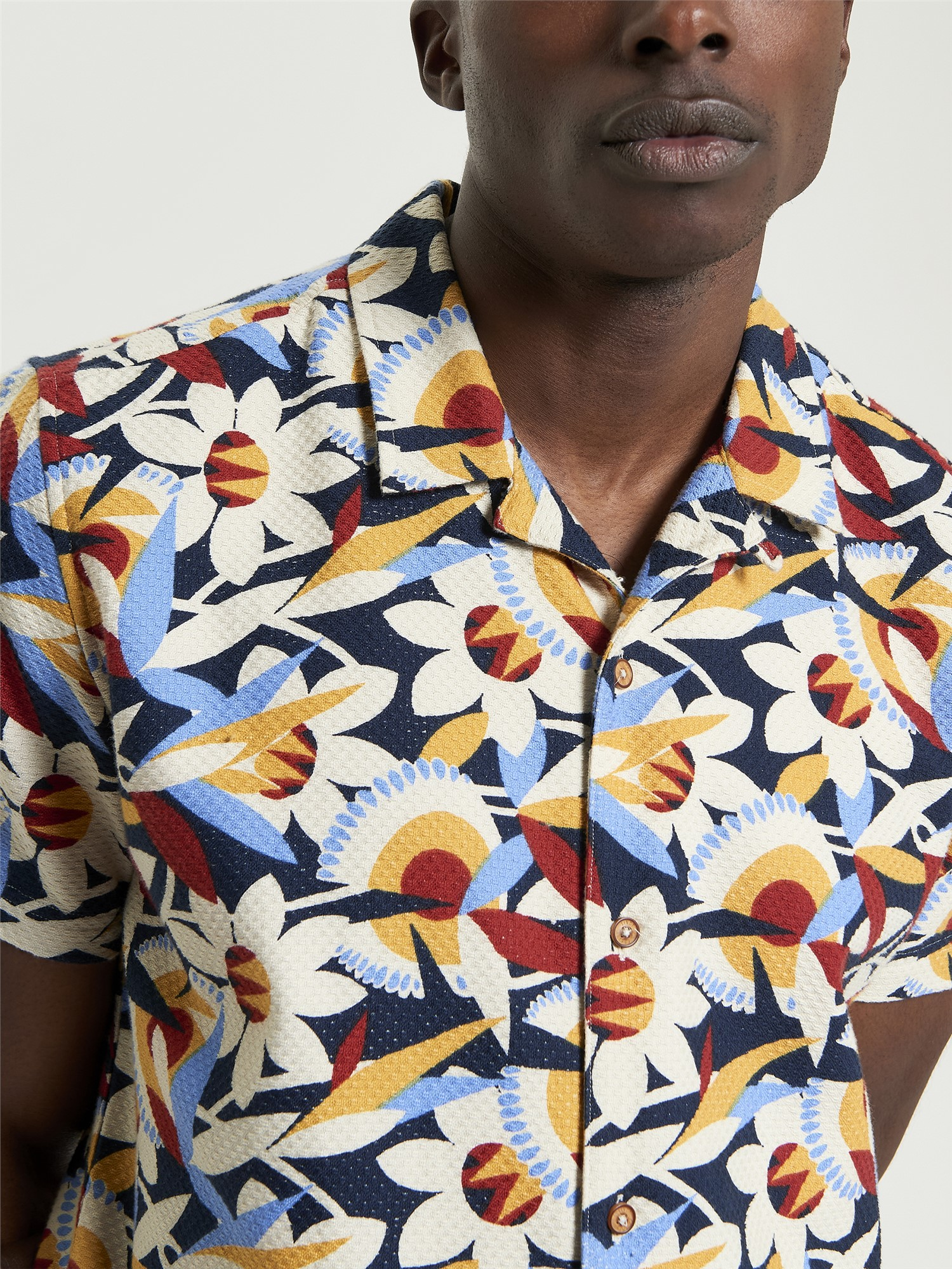 Ben Sherman Abstract Floral Shirt