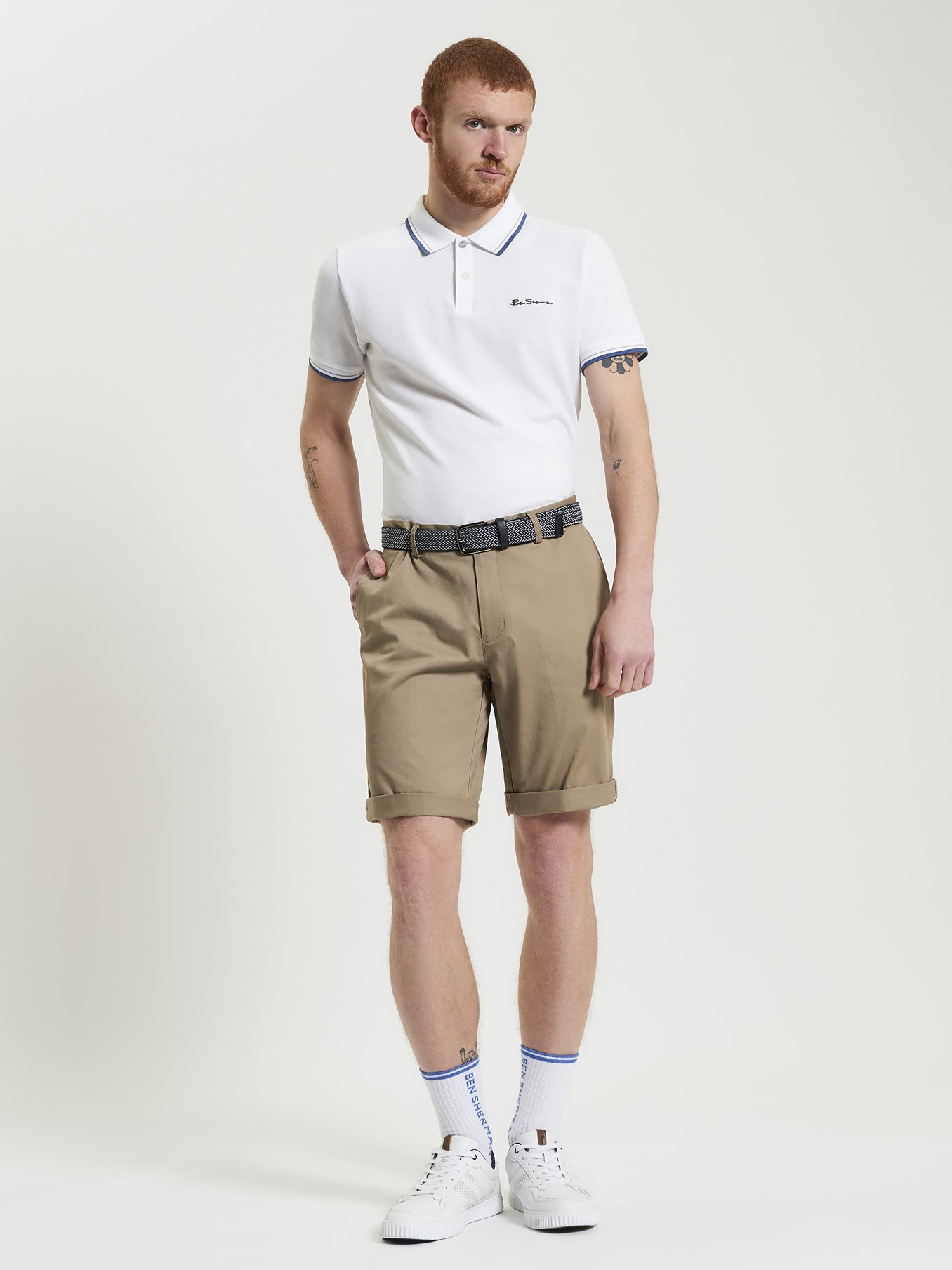 Ben Sherman Signature Chino Shorts Beige