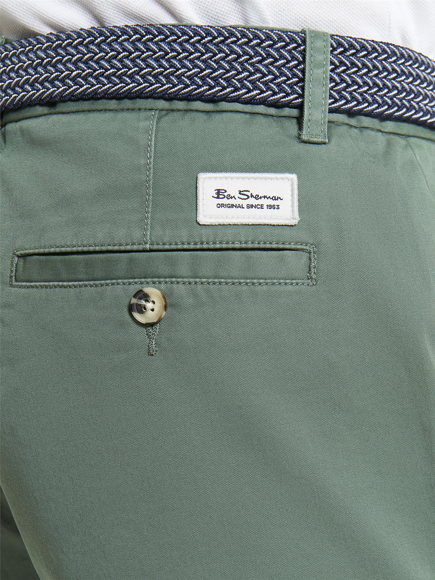 Ben Sherman Signature Chino Shorts Green
