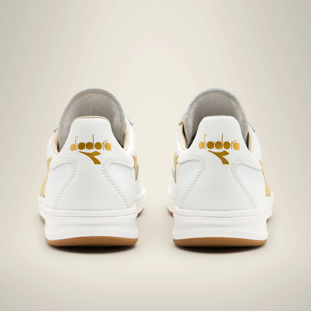 Diadora B.Elite Italia Sport Trainers White/Gold