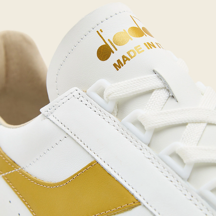 Diadora B.Elite Italia Sport Trainers White/Gold