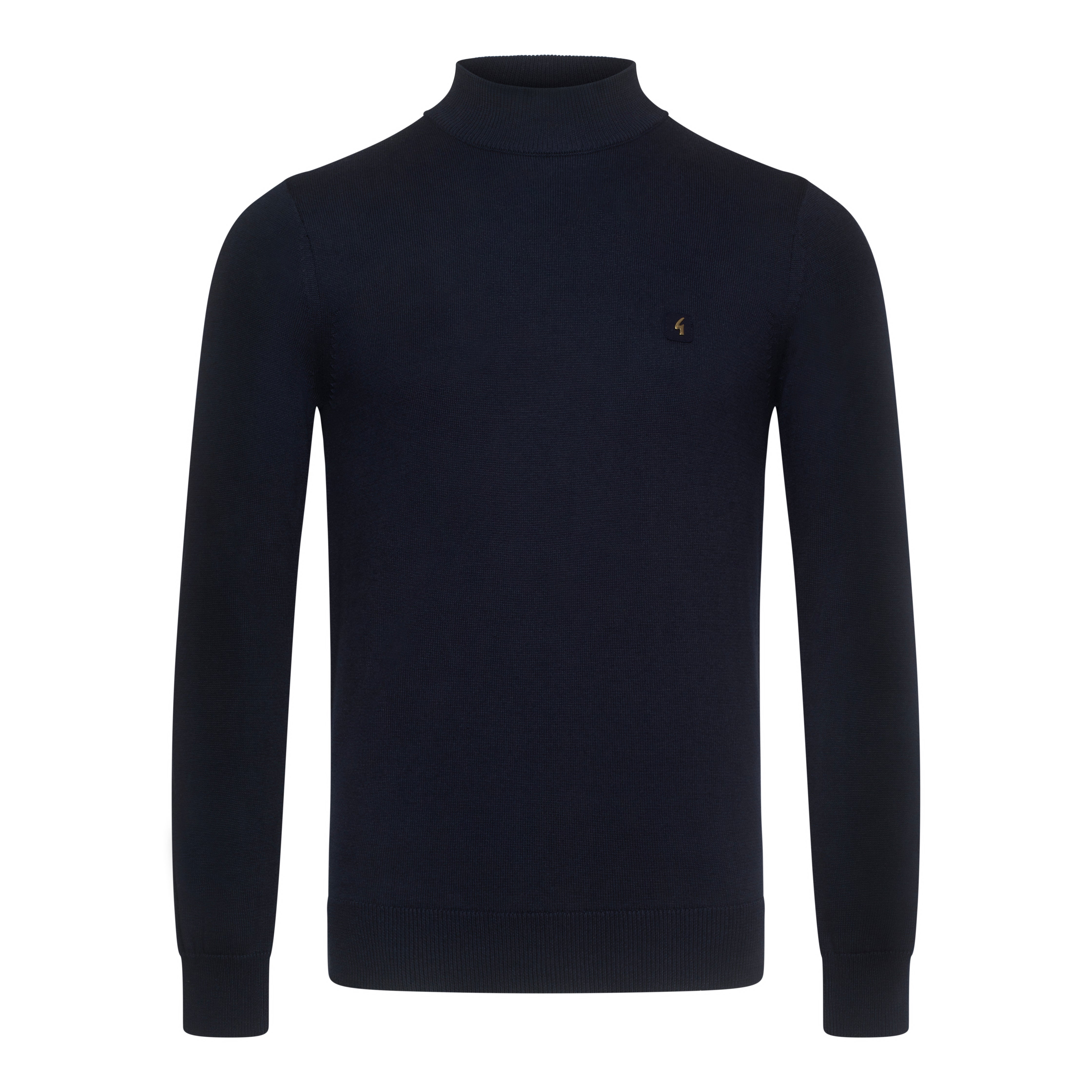 Gabicci Vintage Duke Turtleneck Jumper Navy